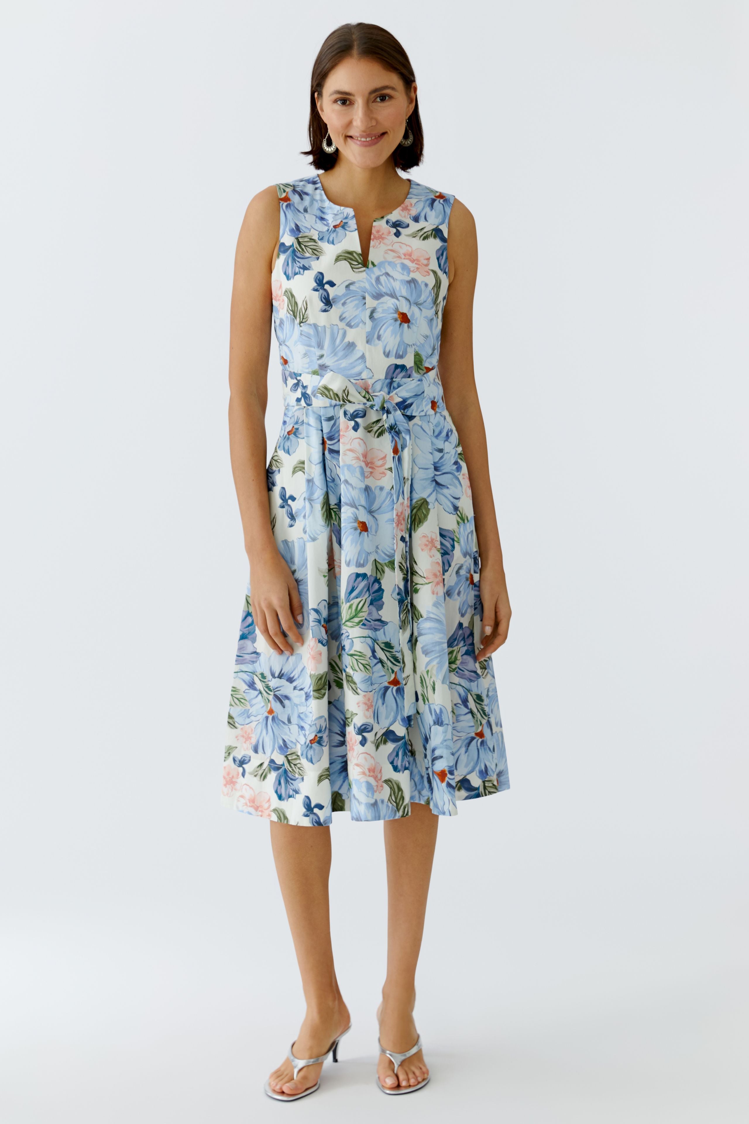 Kleid mit Blumendruck