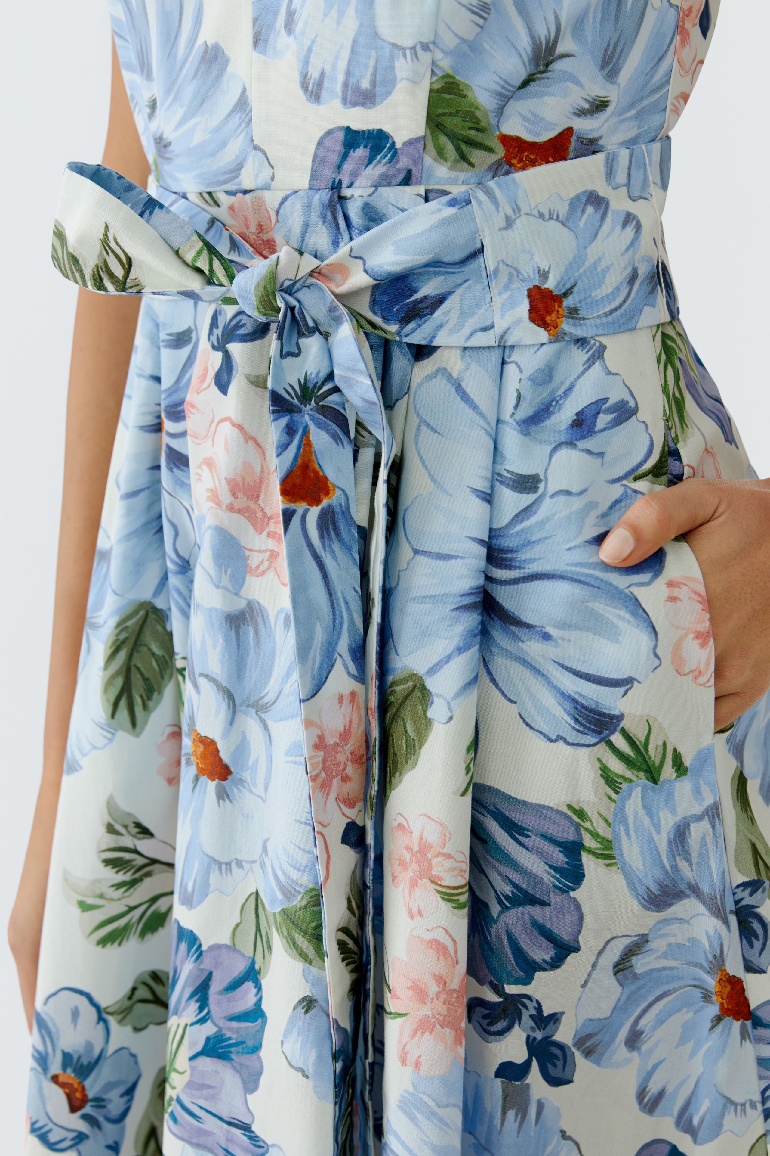 Kleid mit Blumendruck