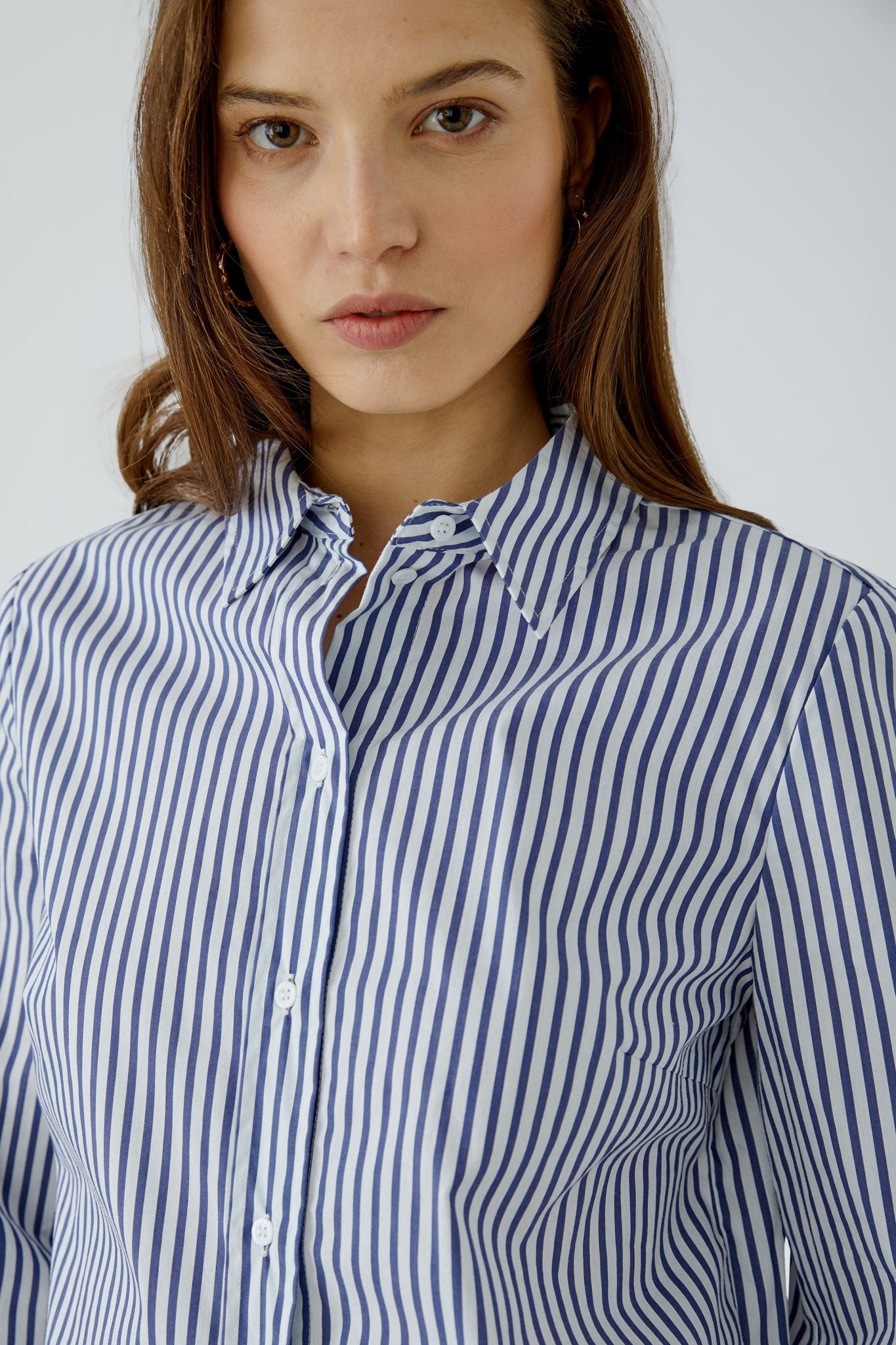 Bluse mit Volant