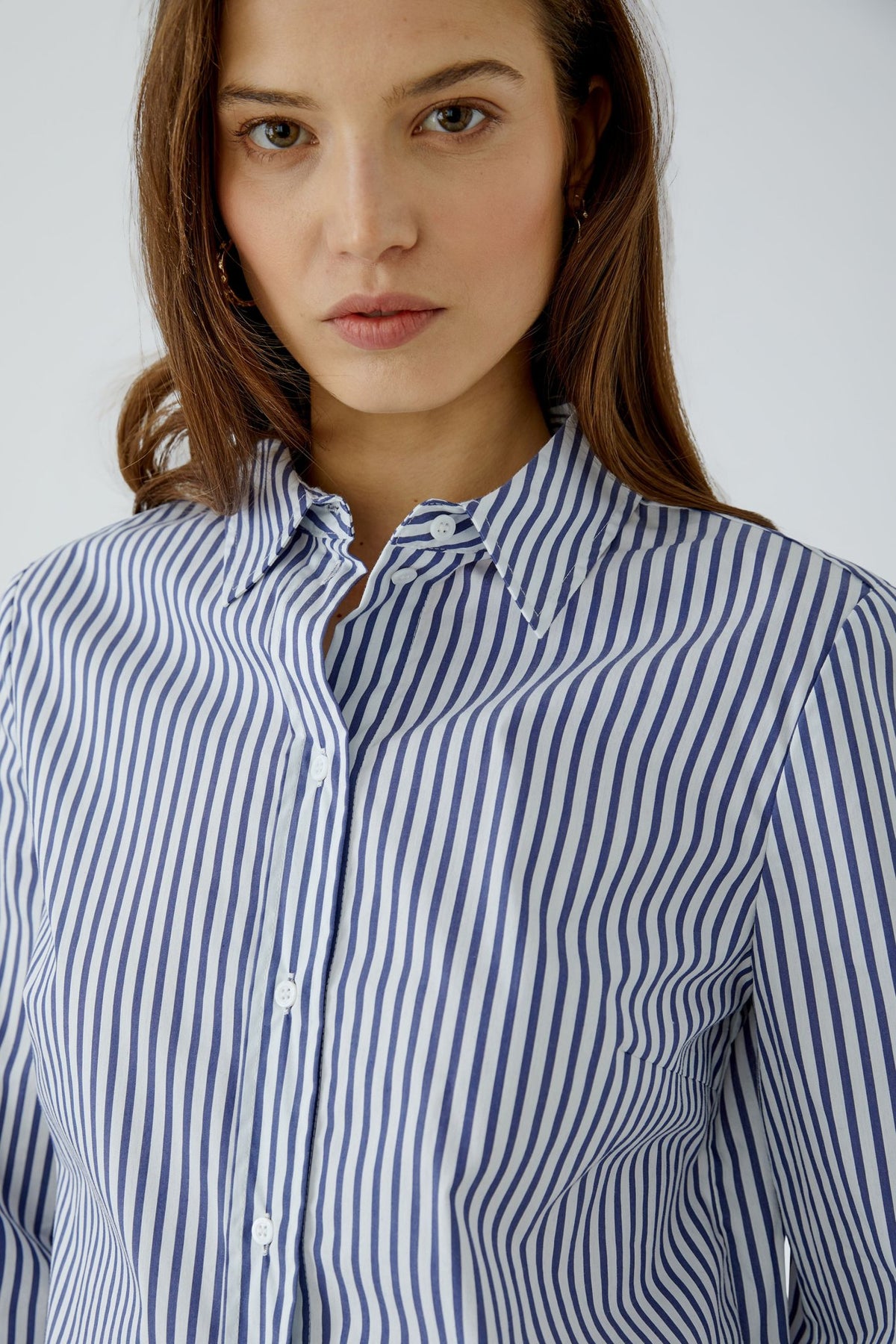 Bluse mit Volant