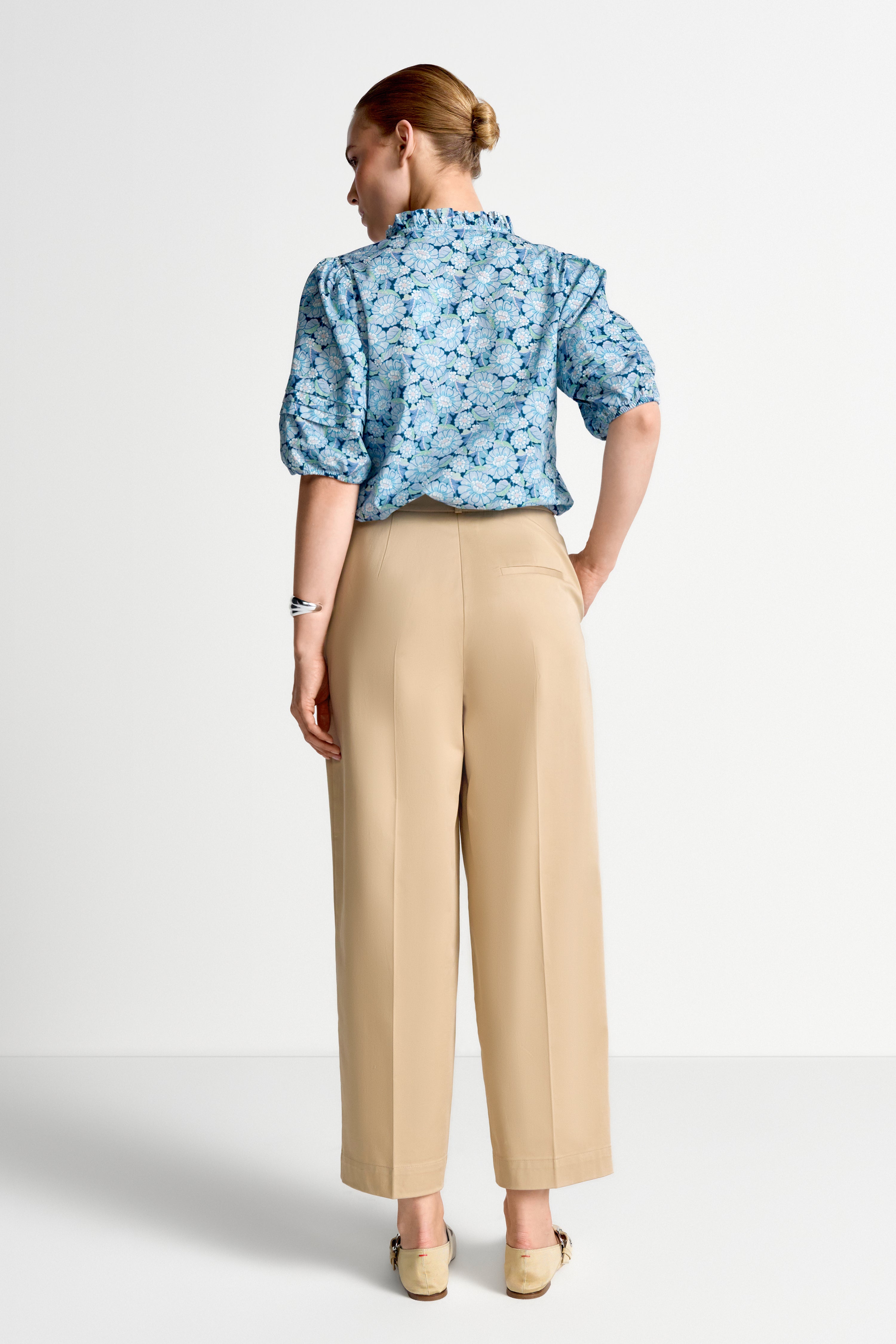 Rich & Royal Business-Hosen Caffee Latte