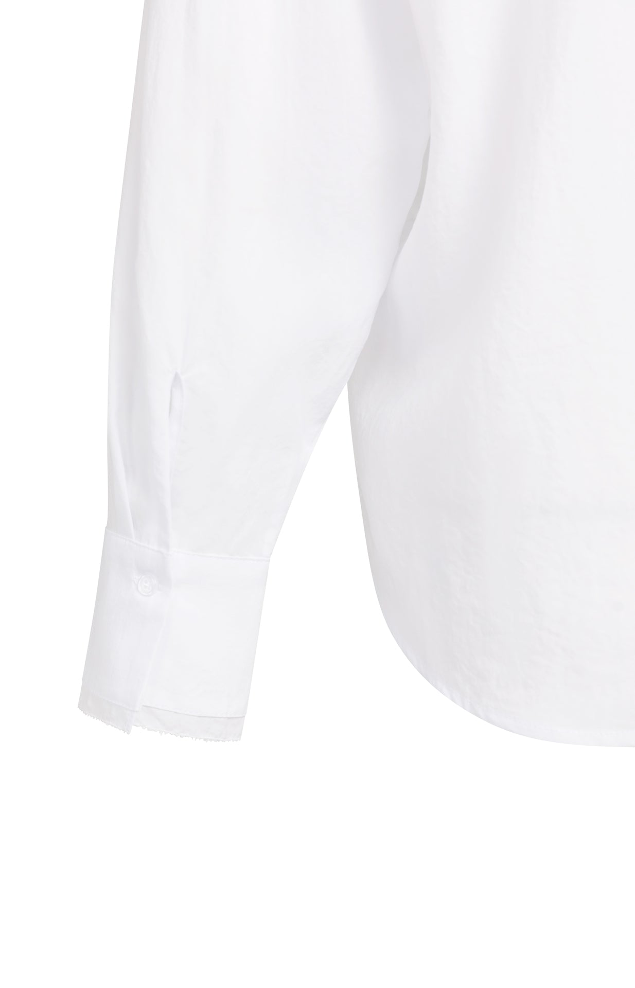 Langarmbluse mit Kragendetail
