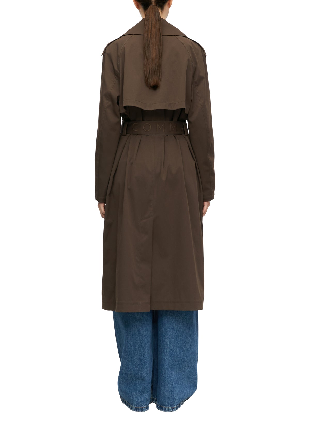 Trenchcoat mit Bindegürtel