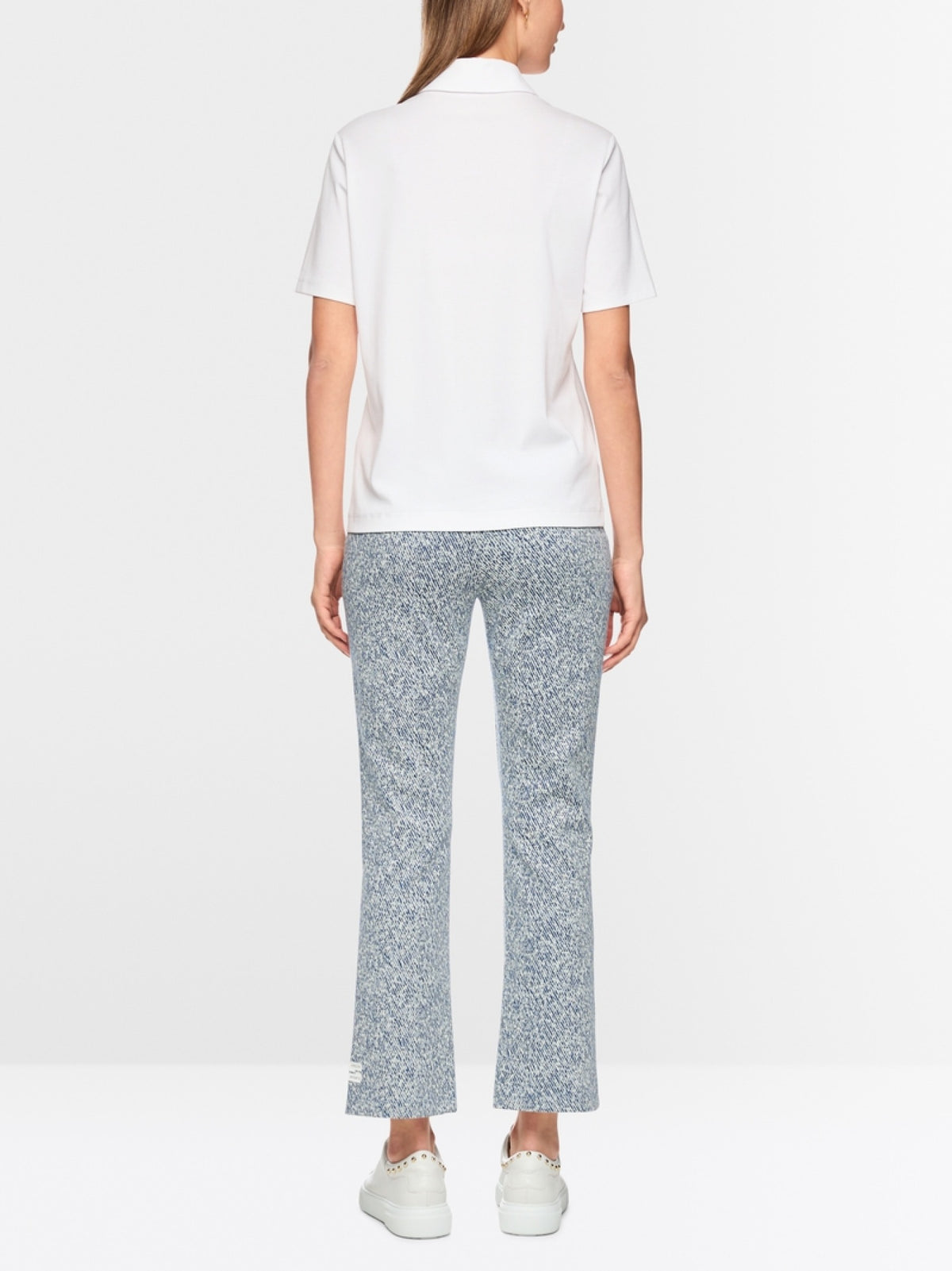 Poloshirt aus Baumwollstretch