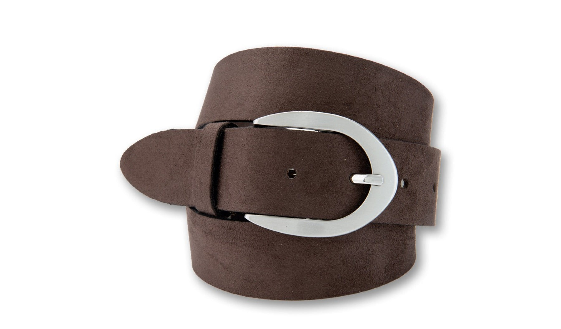 3,5cm Veloursledergürtel