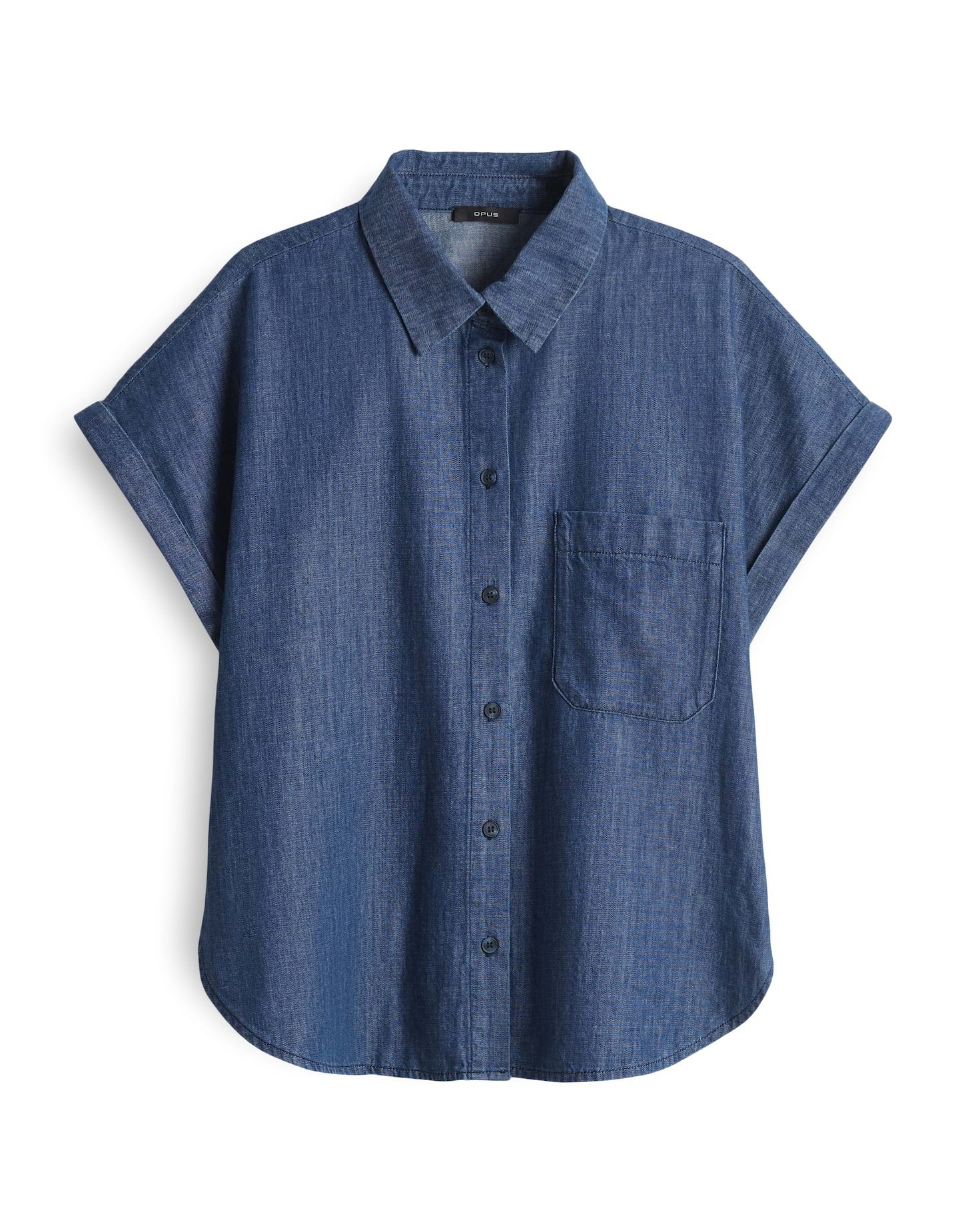 Opus Blusen Mid Oxford Blue