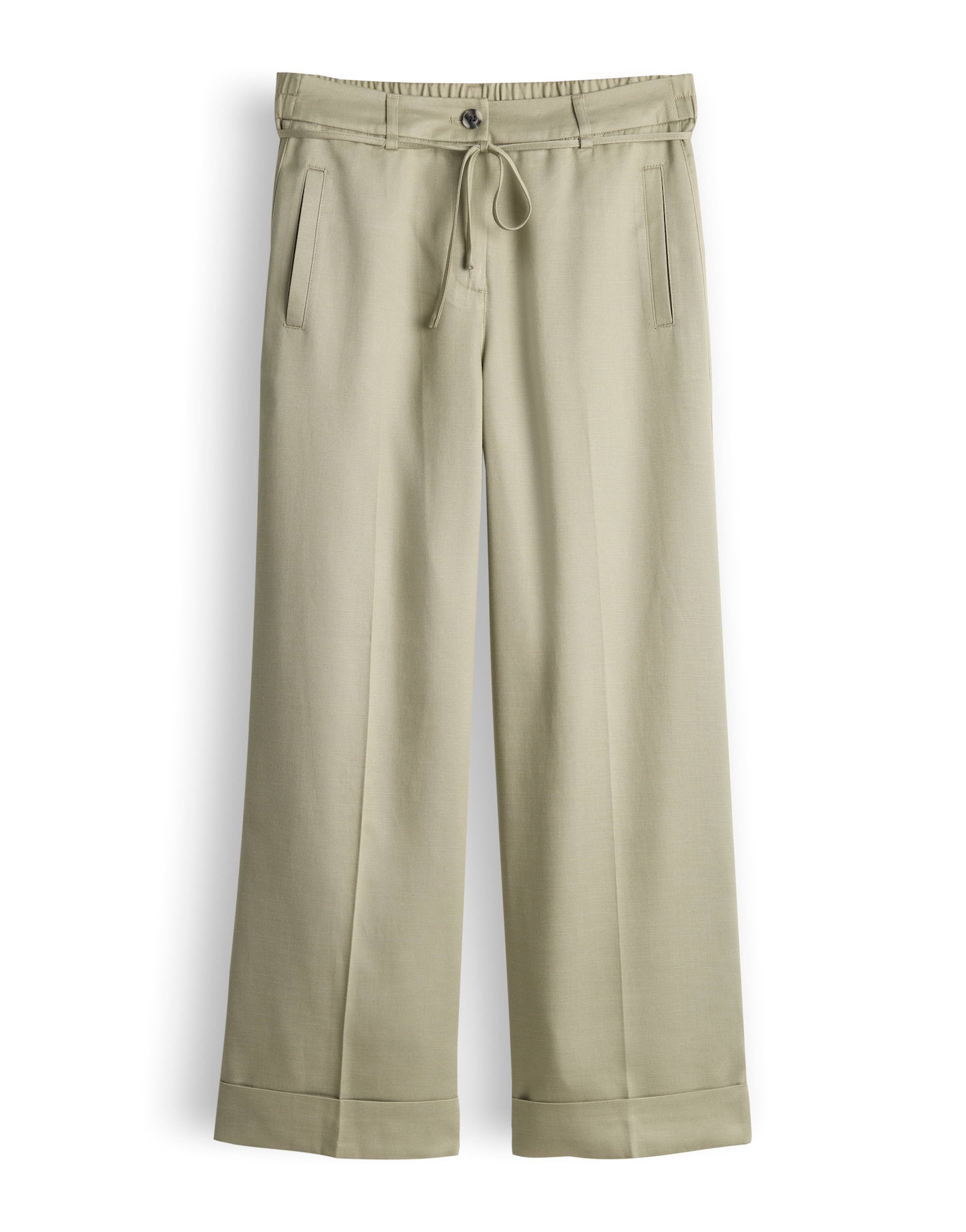 Opus Wide Leg Pale Olive