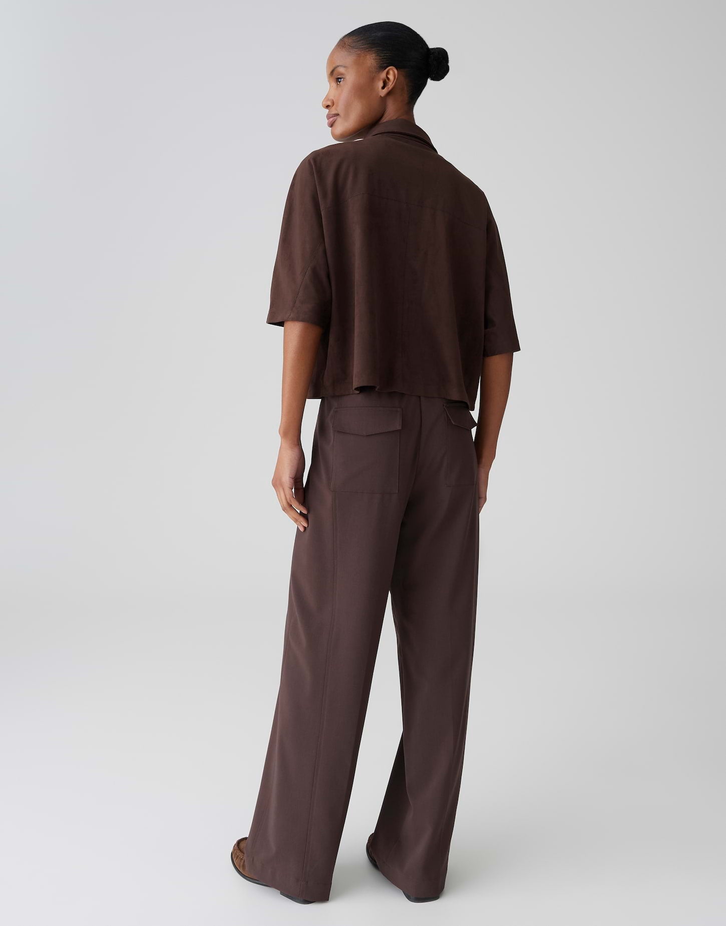 Opus Blusen Coffee Bean