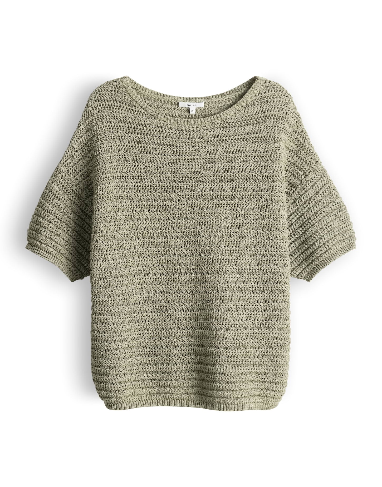 Opus Strickpullover Pale Olive