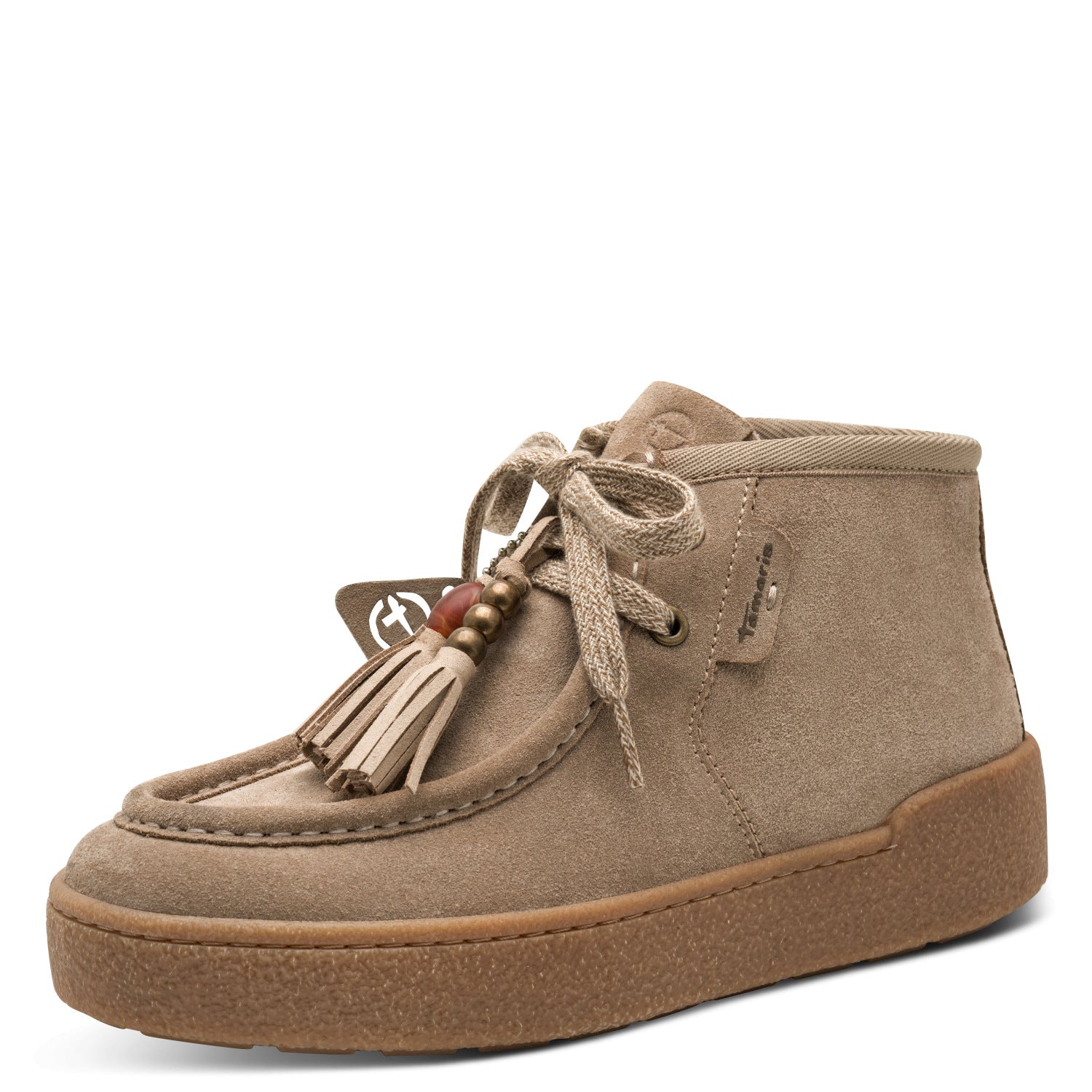 Ledersneaker im Boho-Style