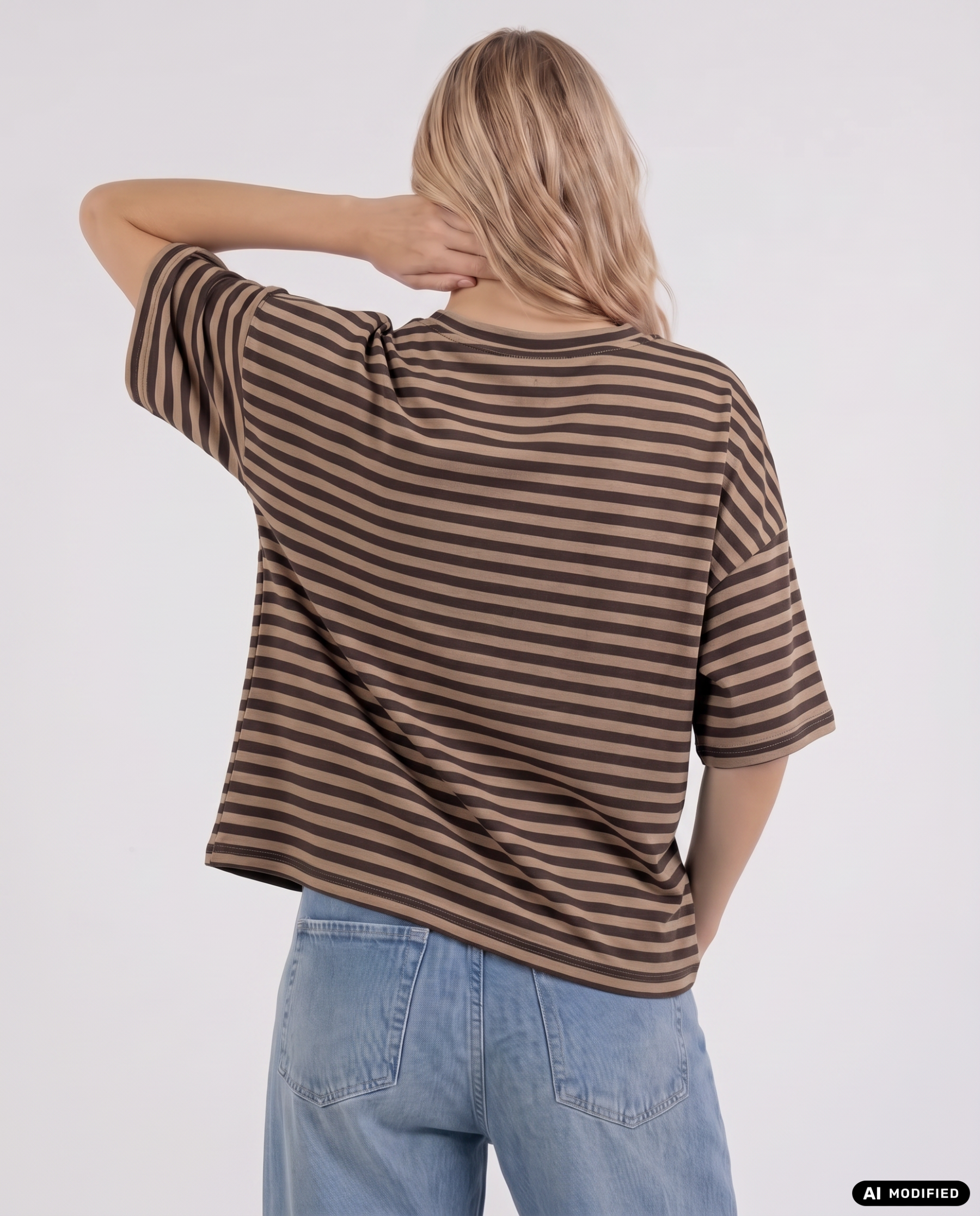 T-Shirt mit Streifen