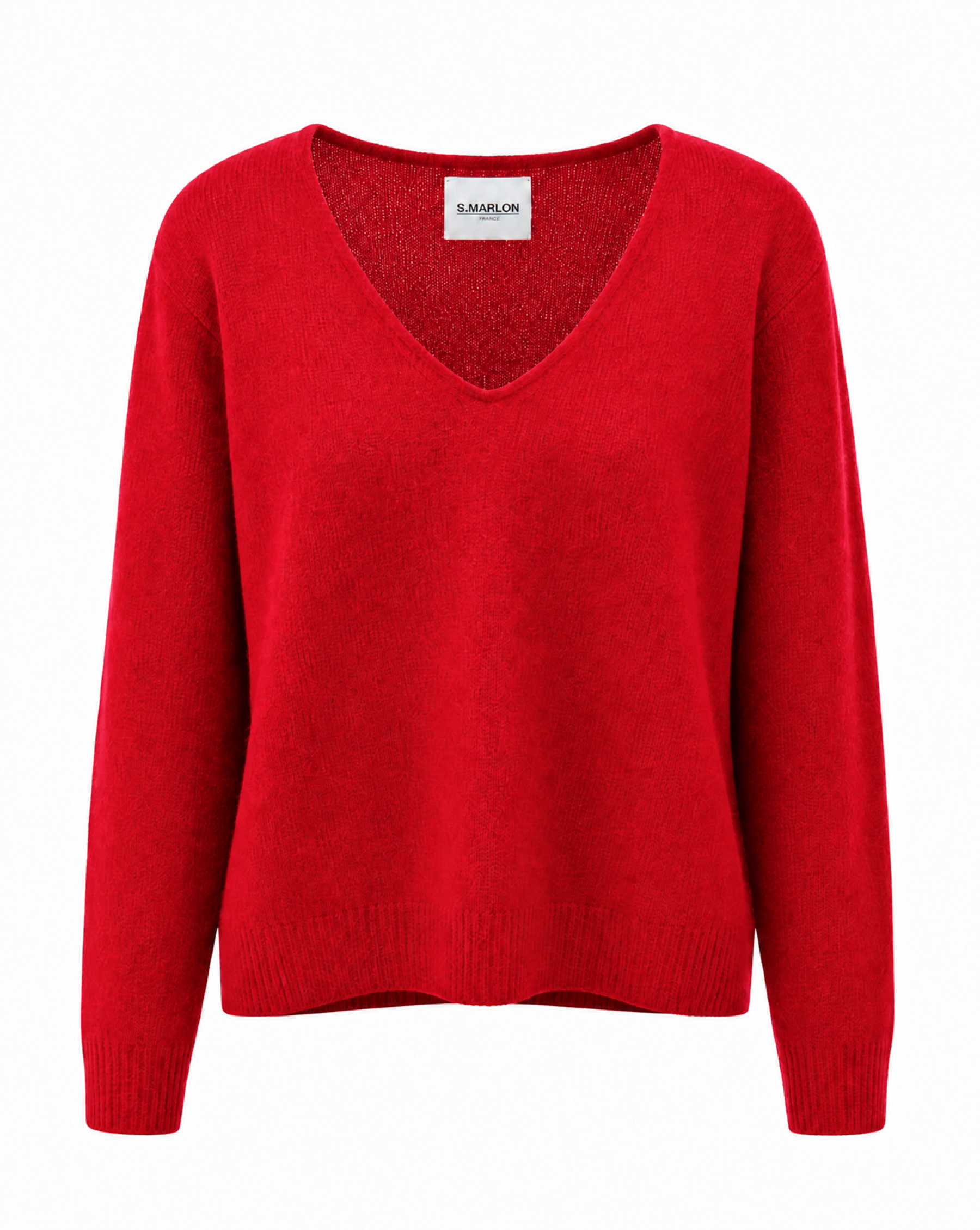 S. Marlon Strickpullover Red