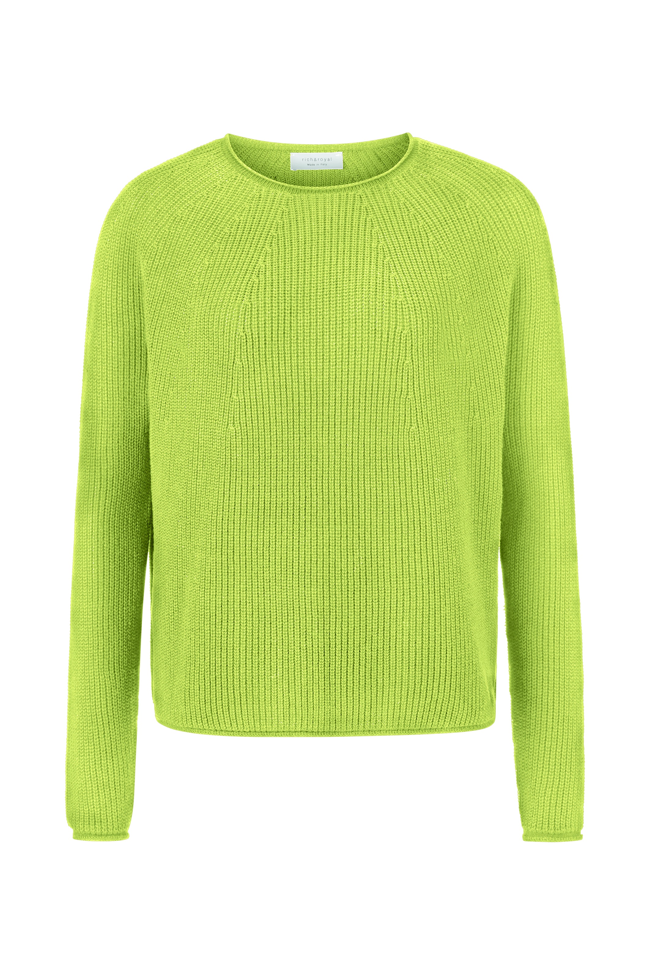 Rich & Royal Strickpullover Urban Lime