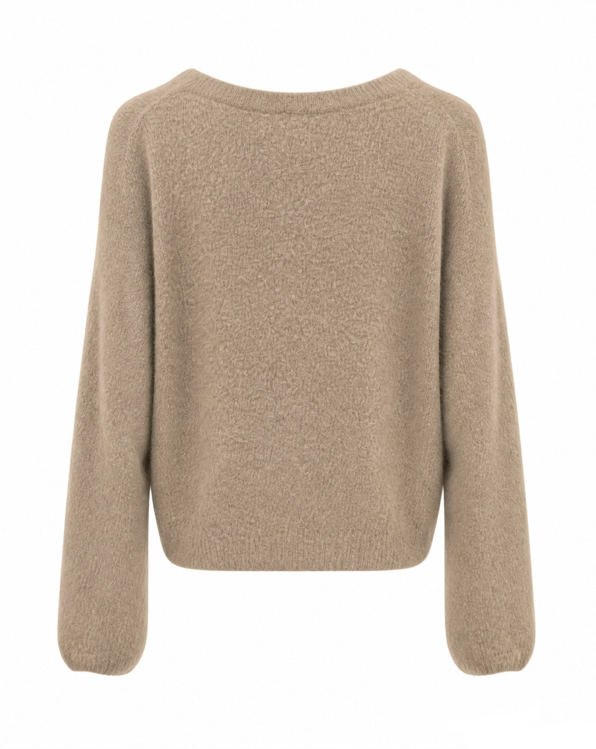 Strickpullover mit Rundhalsausschnitt