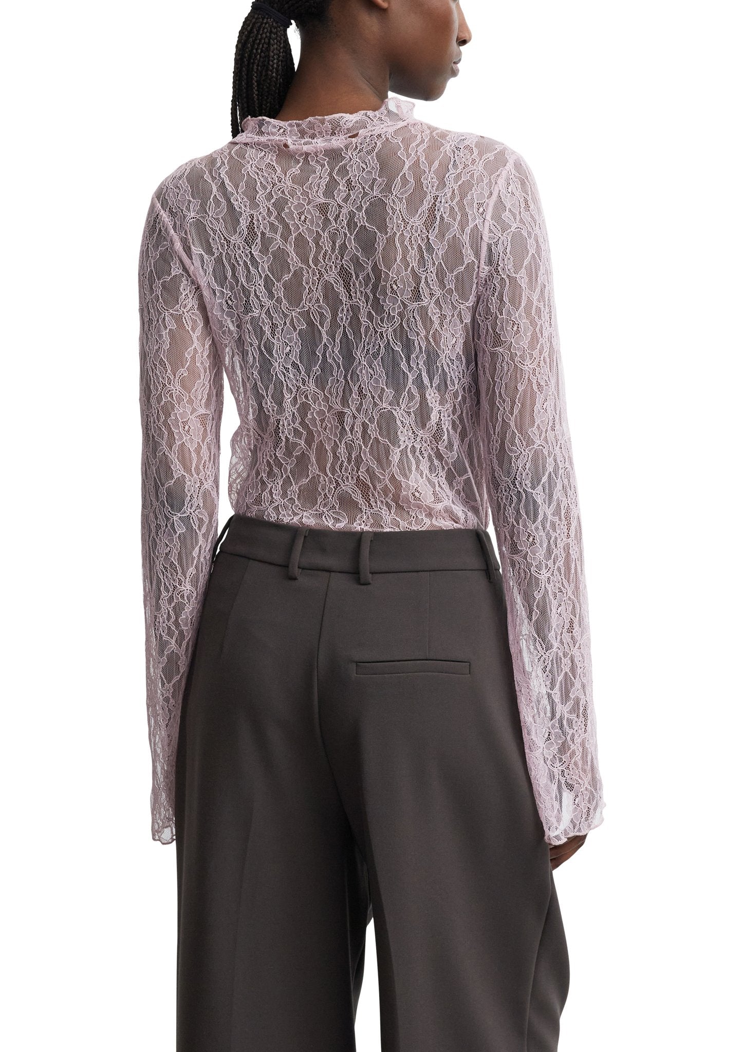 Longsleeve aus Spitze