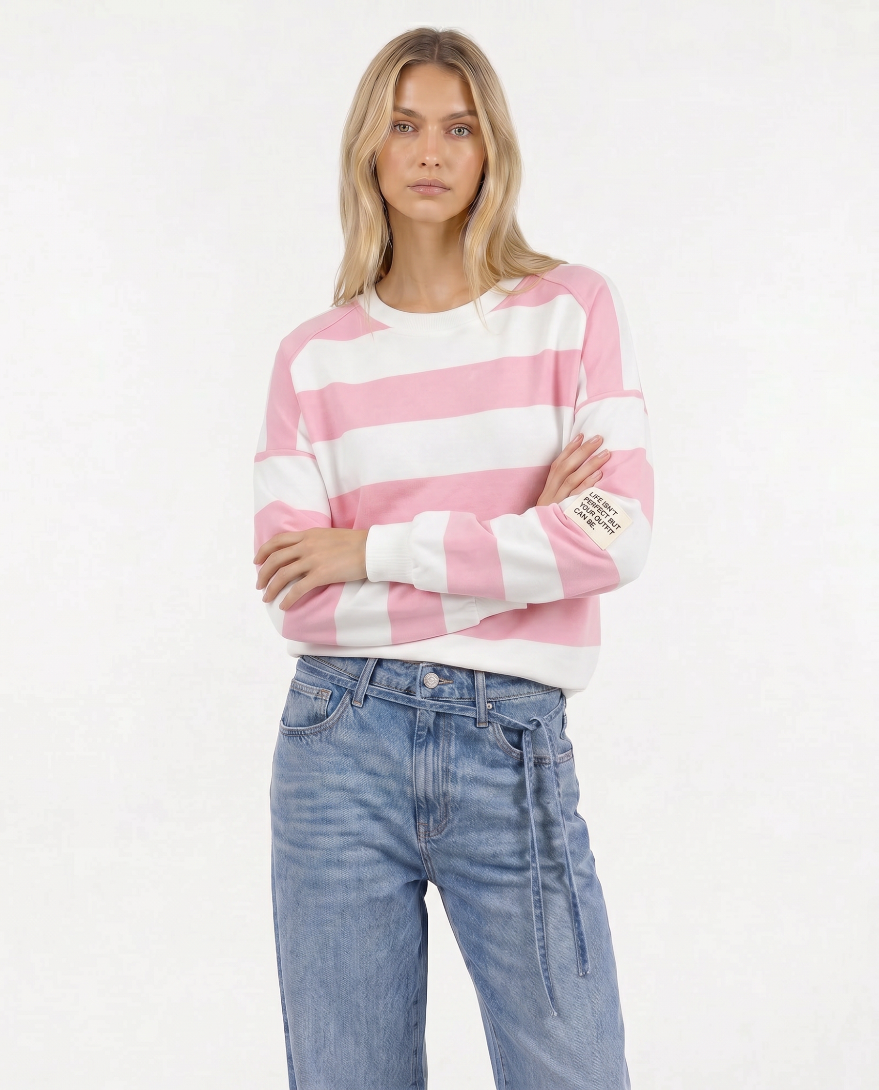 Sweatshirt "Life isn`t perfect"