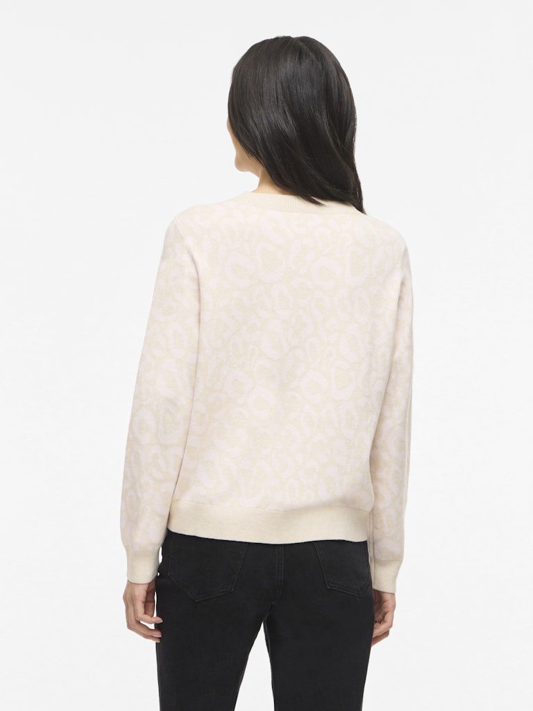 VILA Strickpullover Cherry Blossom/Slnm