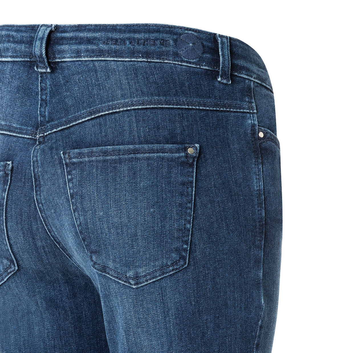 MAC Flared Leg Cobalt Authentic Wash