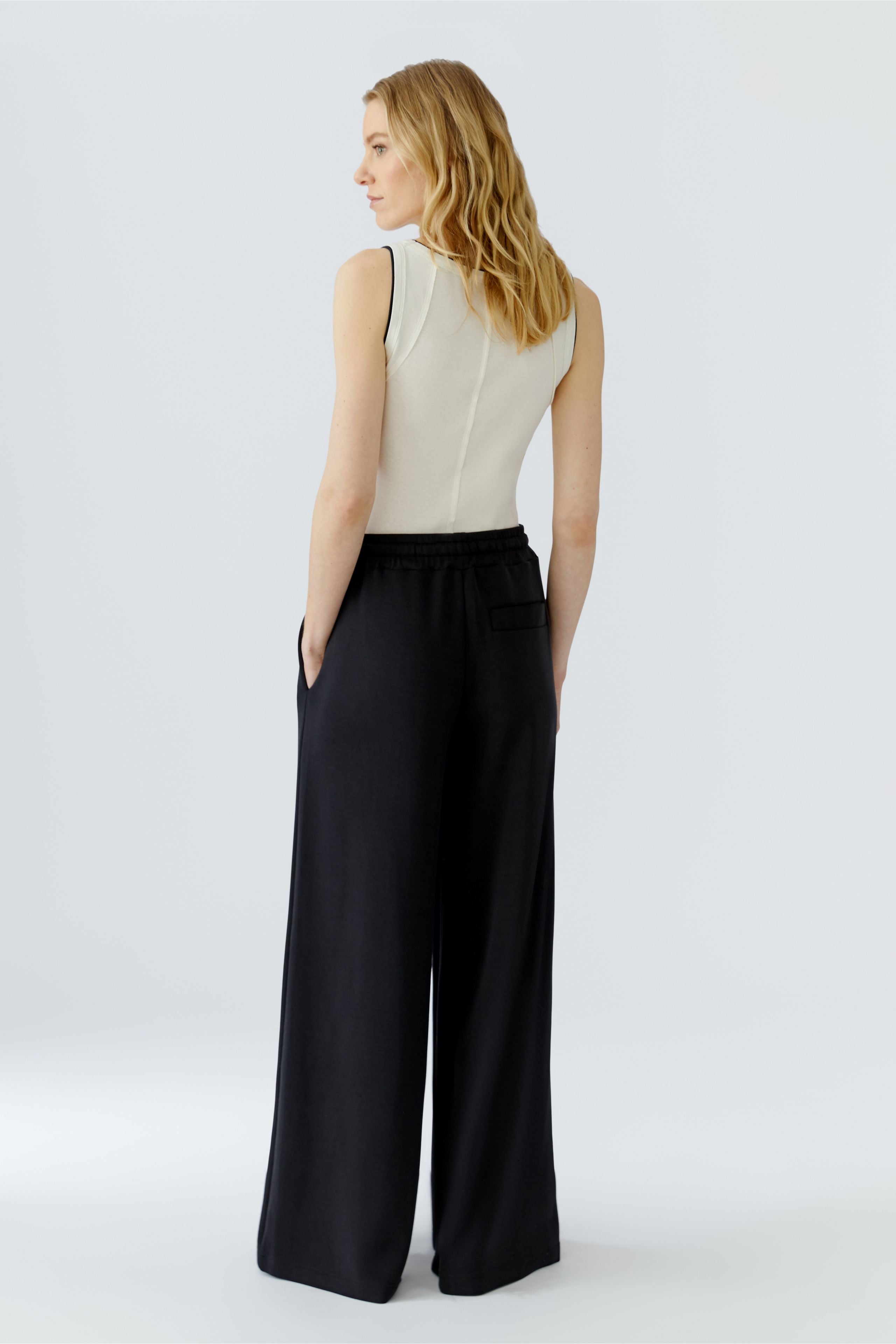 Marlenehose mit Bügelfalte