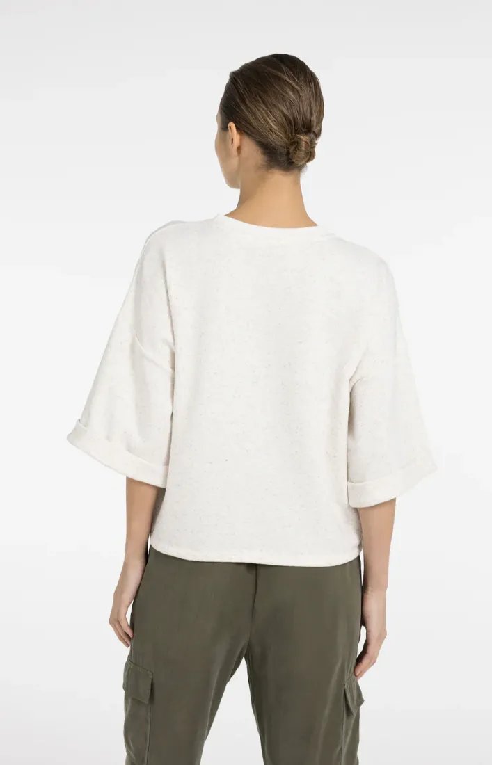 Sweatshirt mit Umschlag