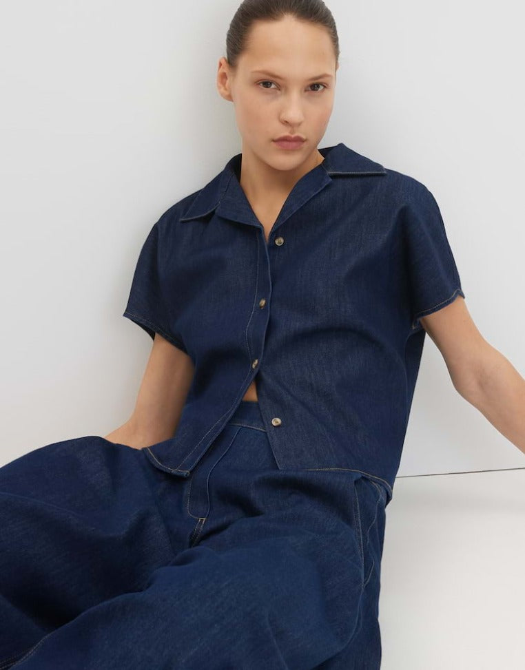 Jeansbluse ZONDRA