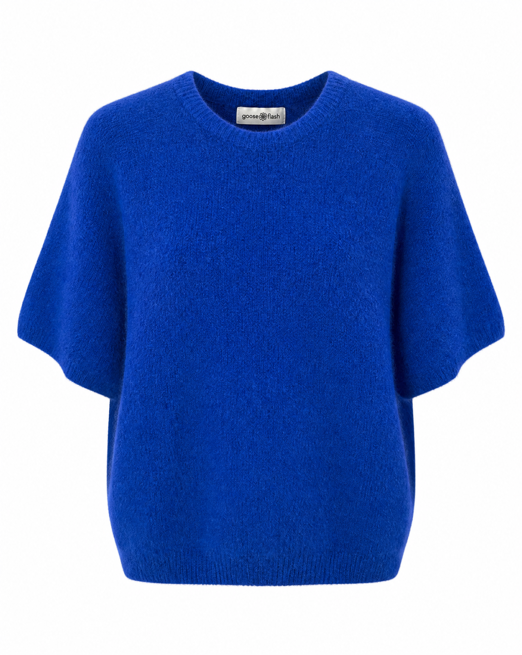 Goose Flash Strickpullover Blau