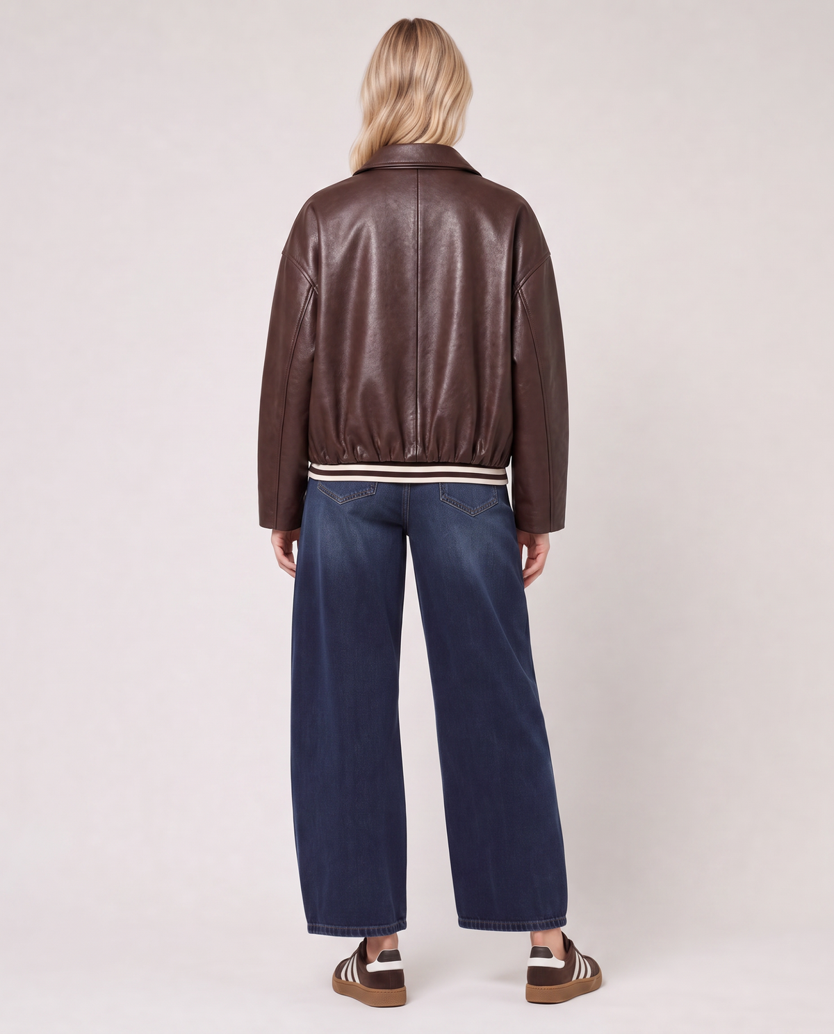 Kunstlederjacke