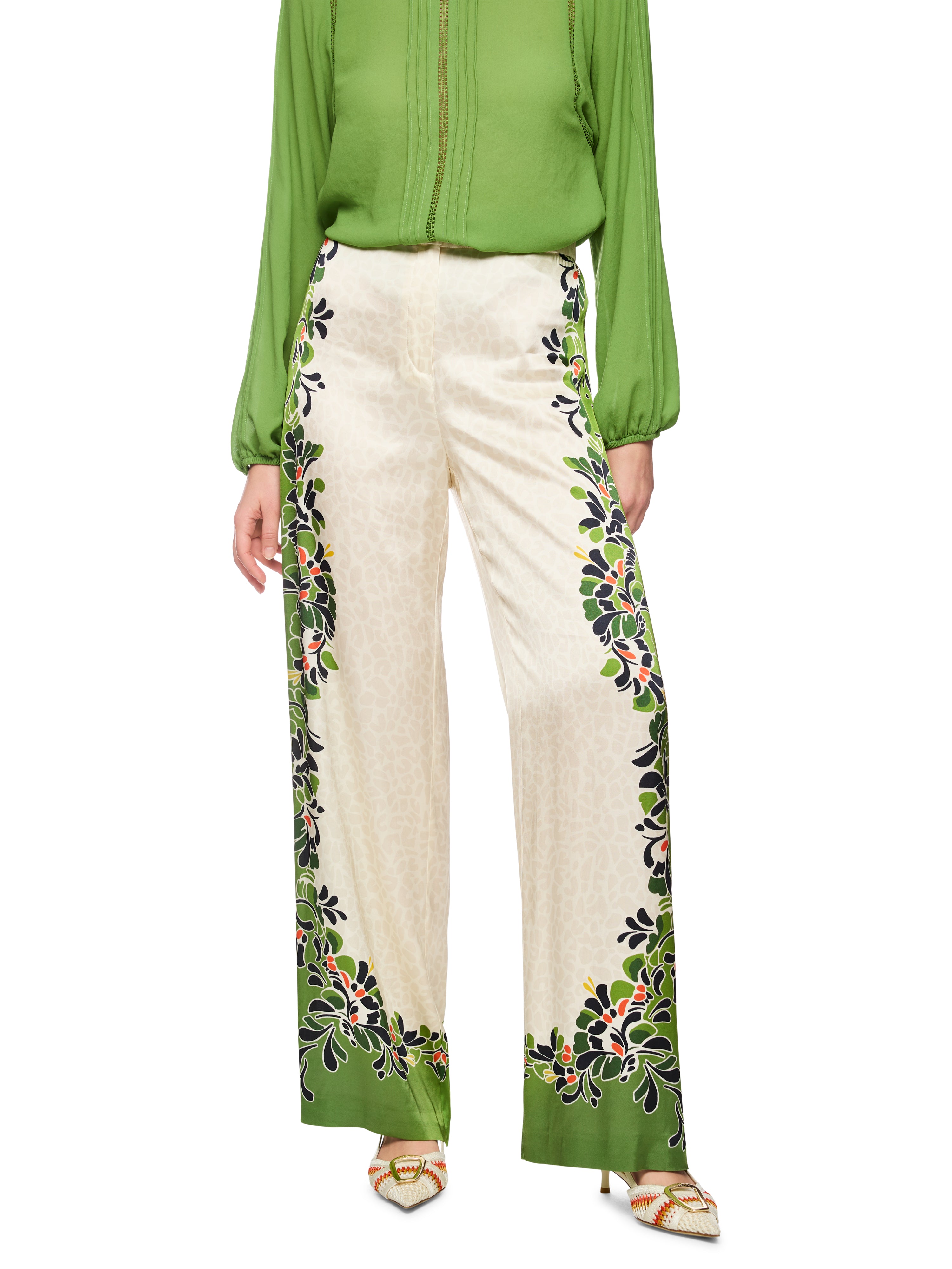 MarcCain Collections Hosen Bright Ecru