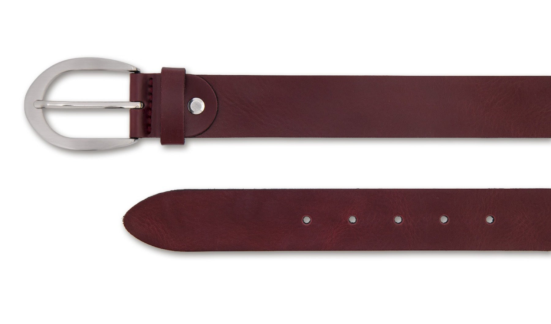 3,5cm Nappaledergürtel