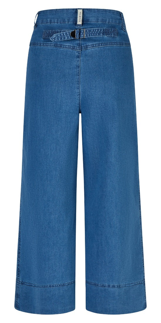 Buena Vista Wide Leg Stormy Denim