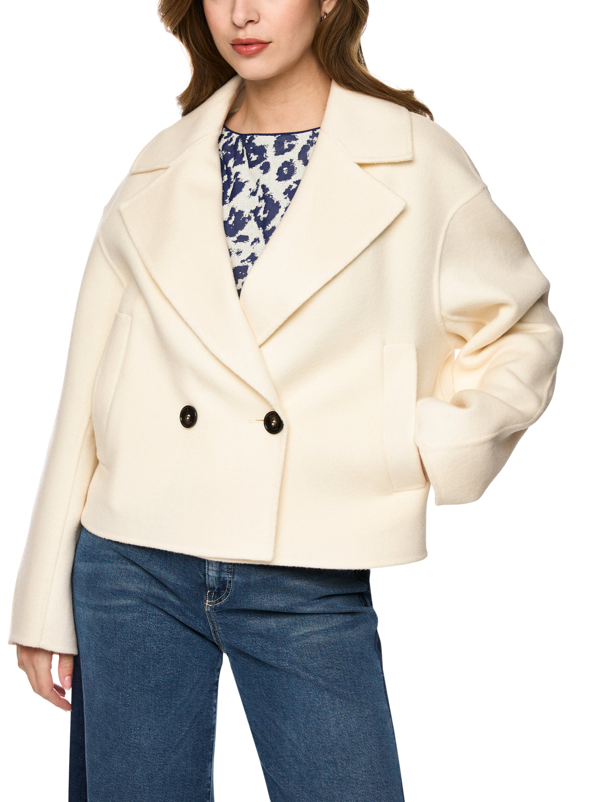 Blazer aus Wolle