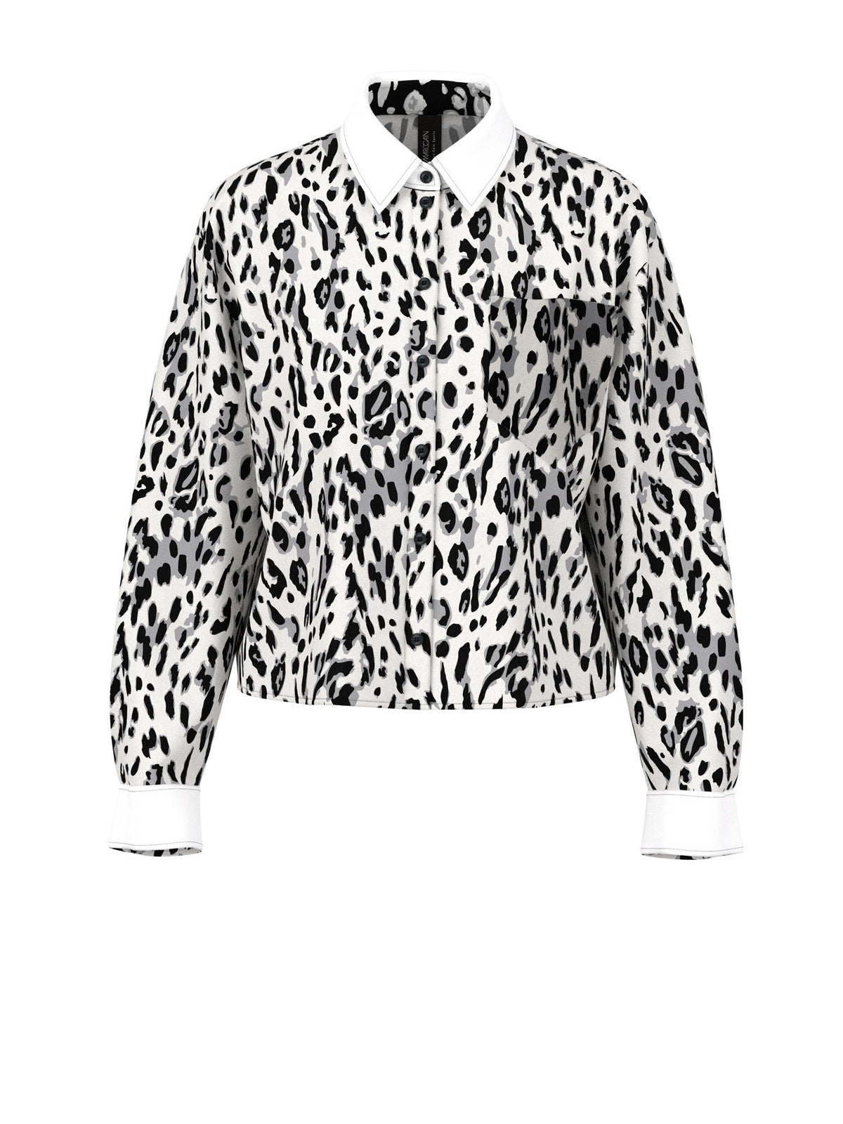 Bluse mit Leo-Muster