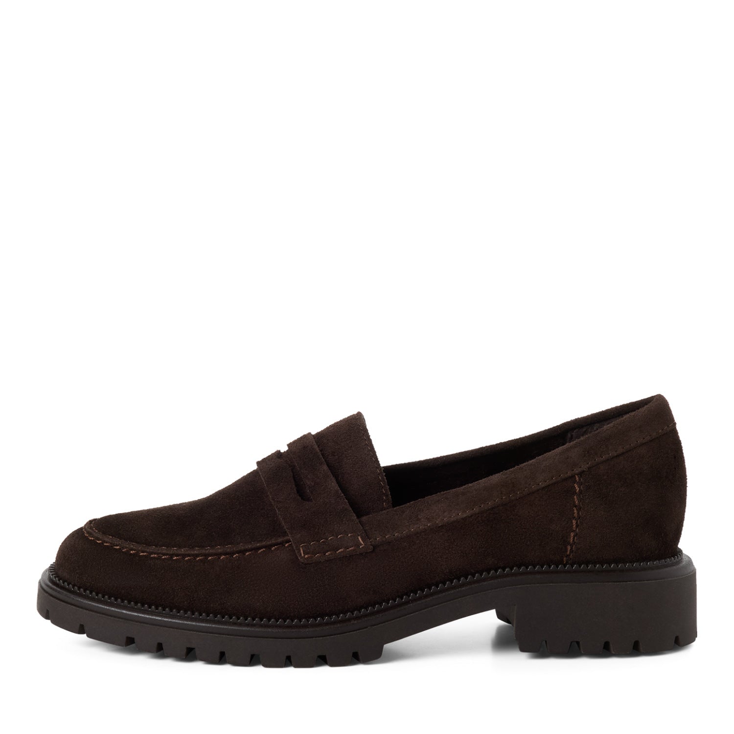 Loafer aus Veloursleder