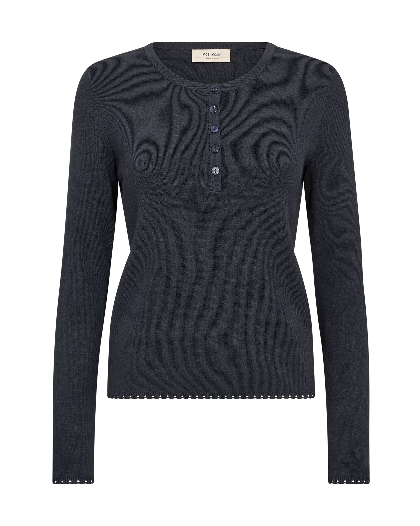 Mos Mosh Longsleeve Salute Navy