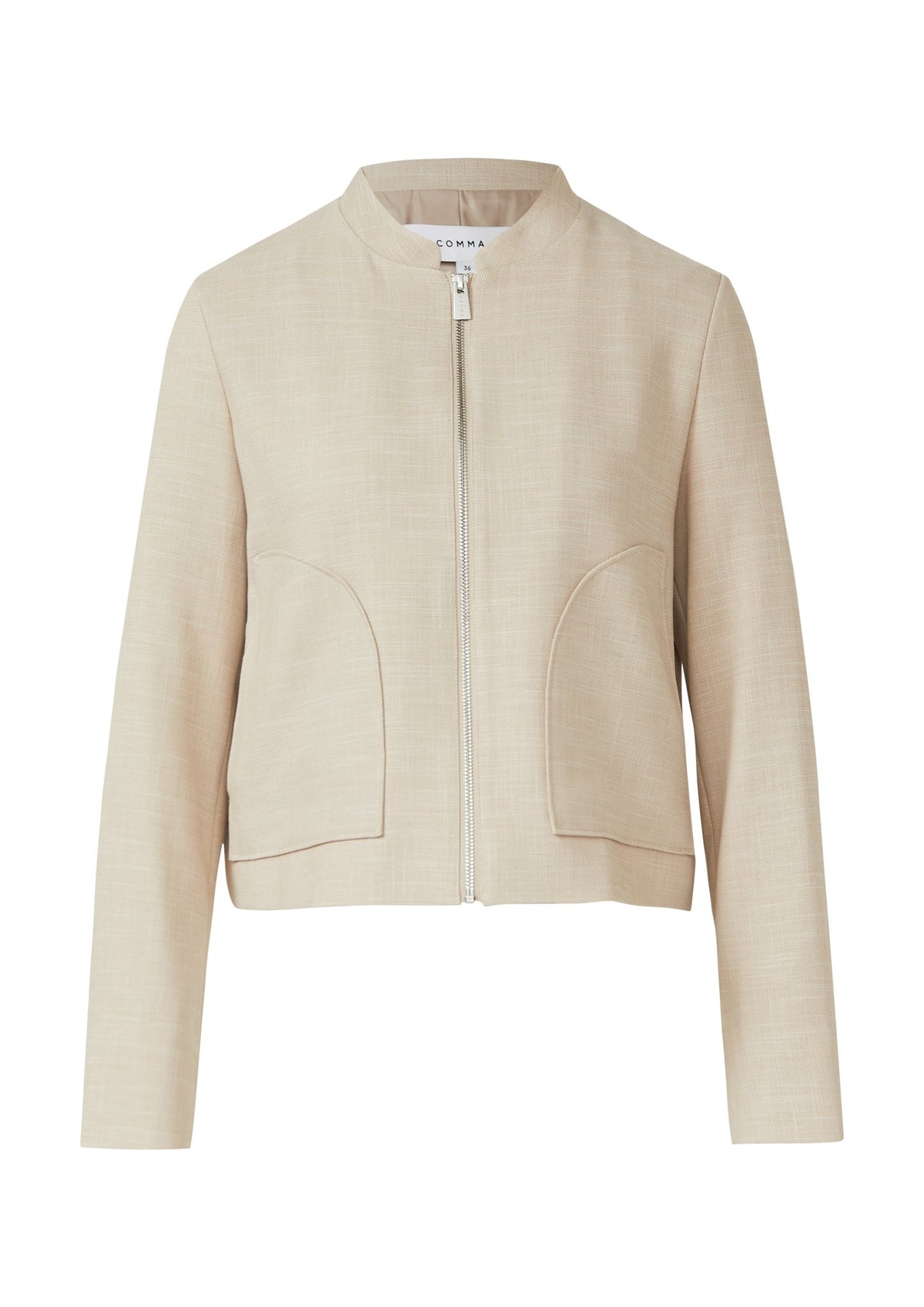 Comma Blouson Brown