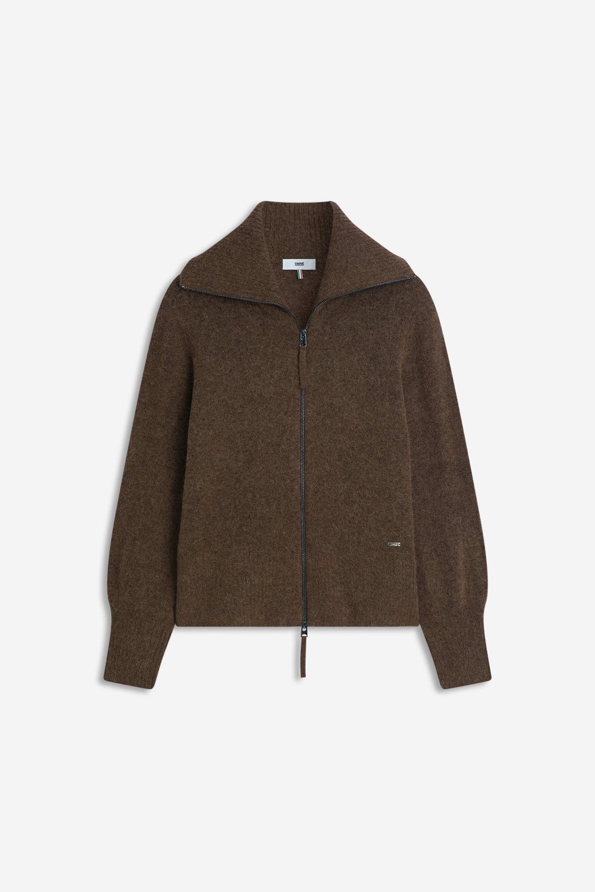 Strickjacke in Melange-Optik