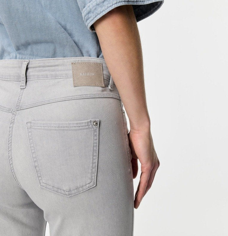 MAC Flared Leg Ash Grey Washed