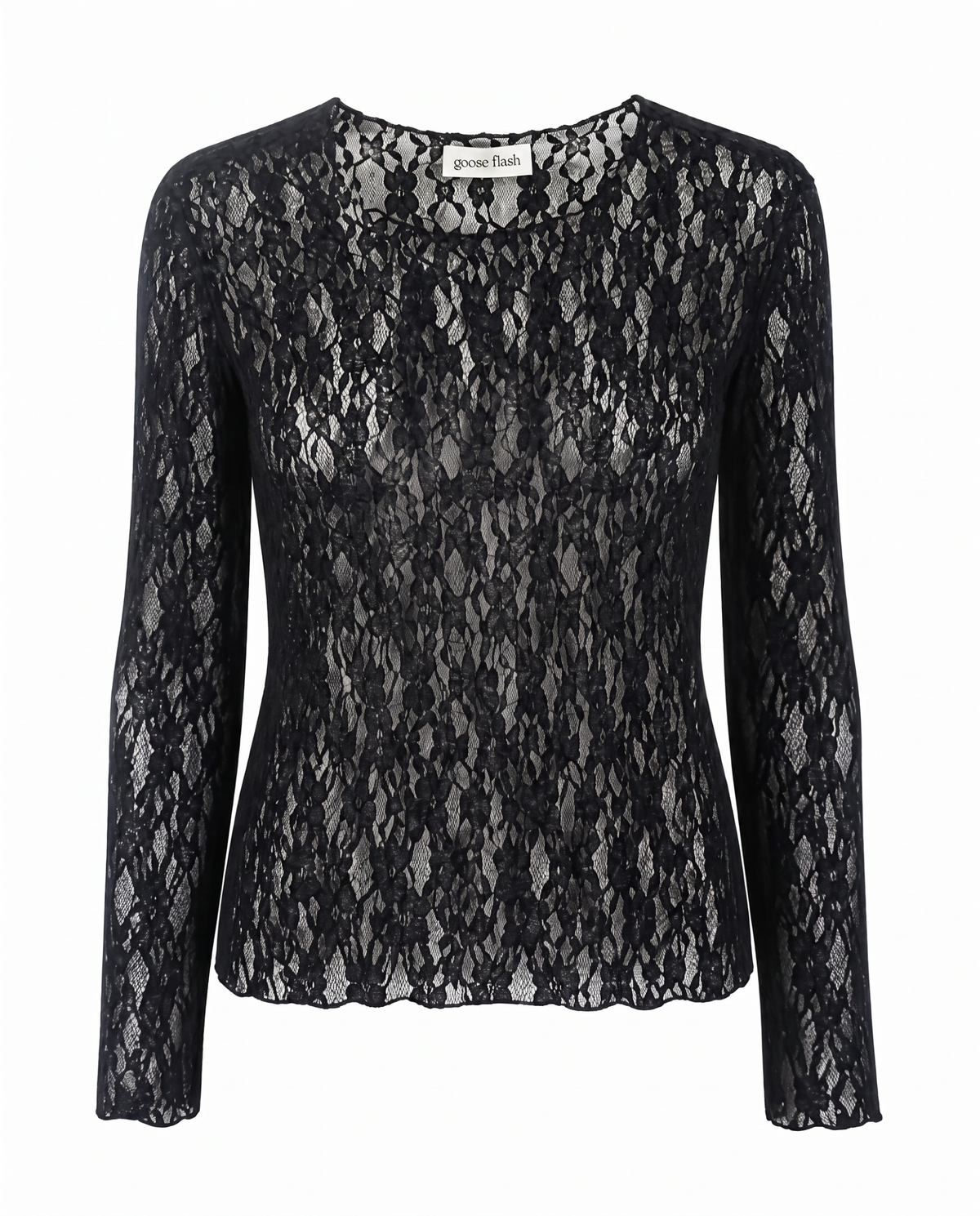 Longsleeve mit Spitze