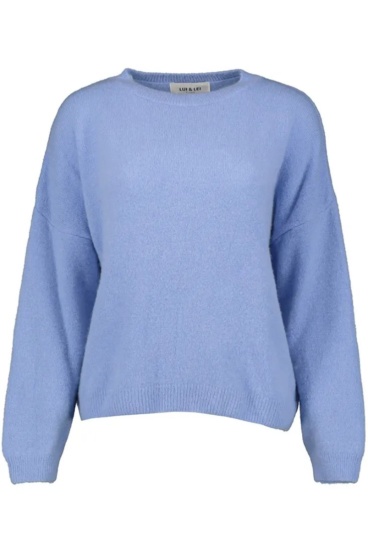 Goose Flash Strickpullover Blau