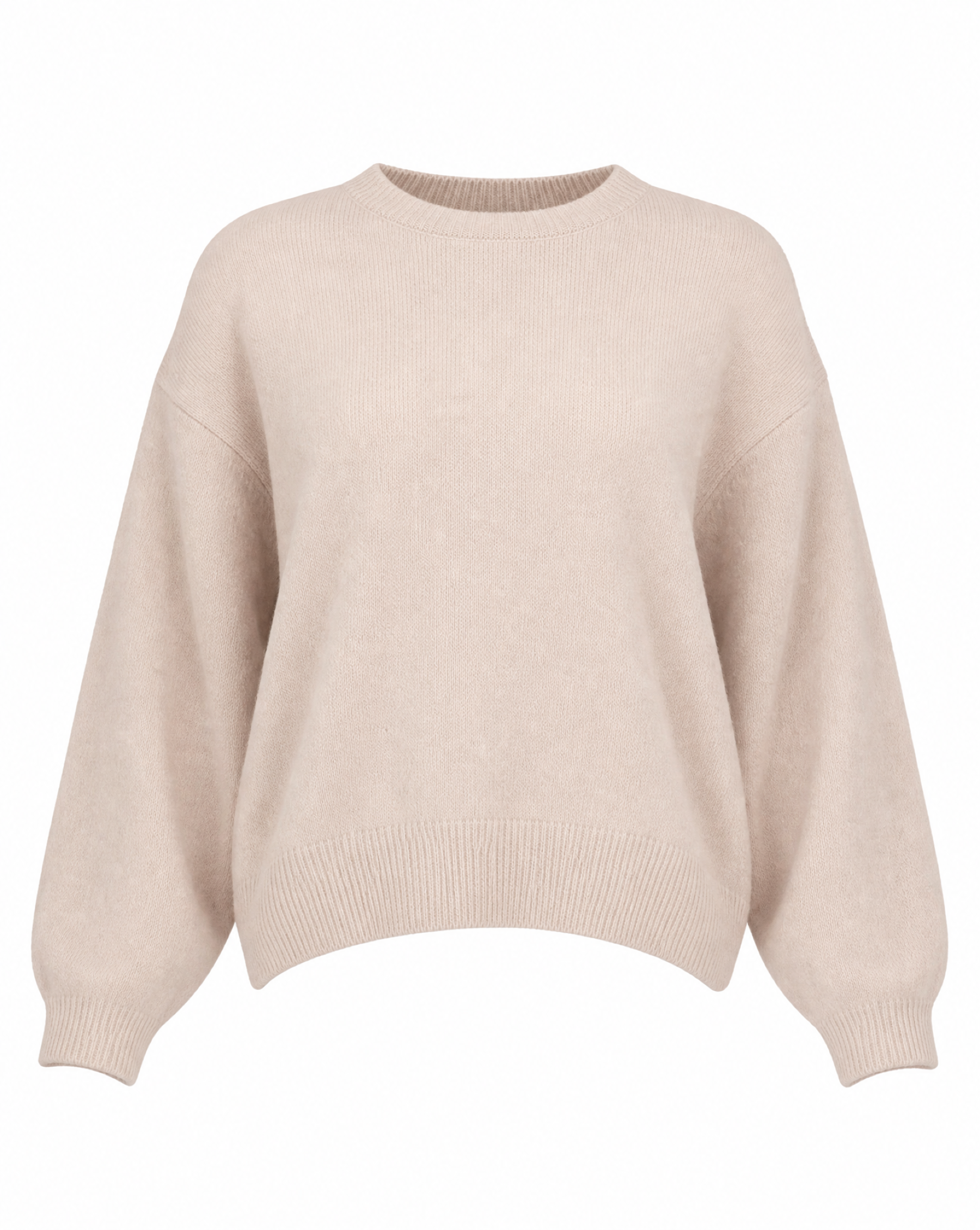Goose Flash Strickpullover Beige