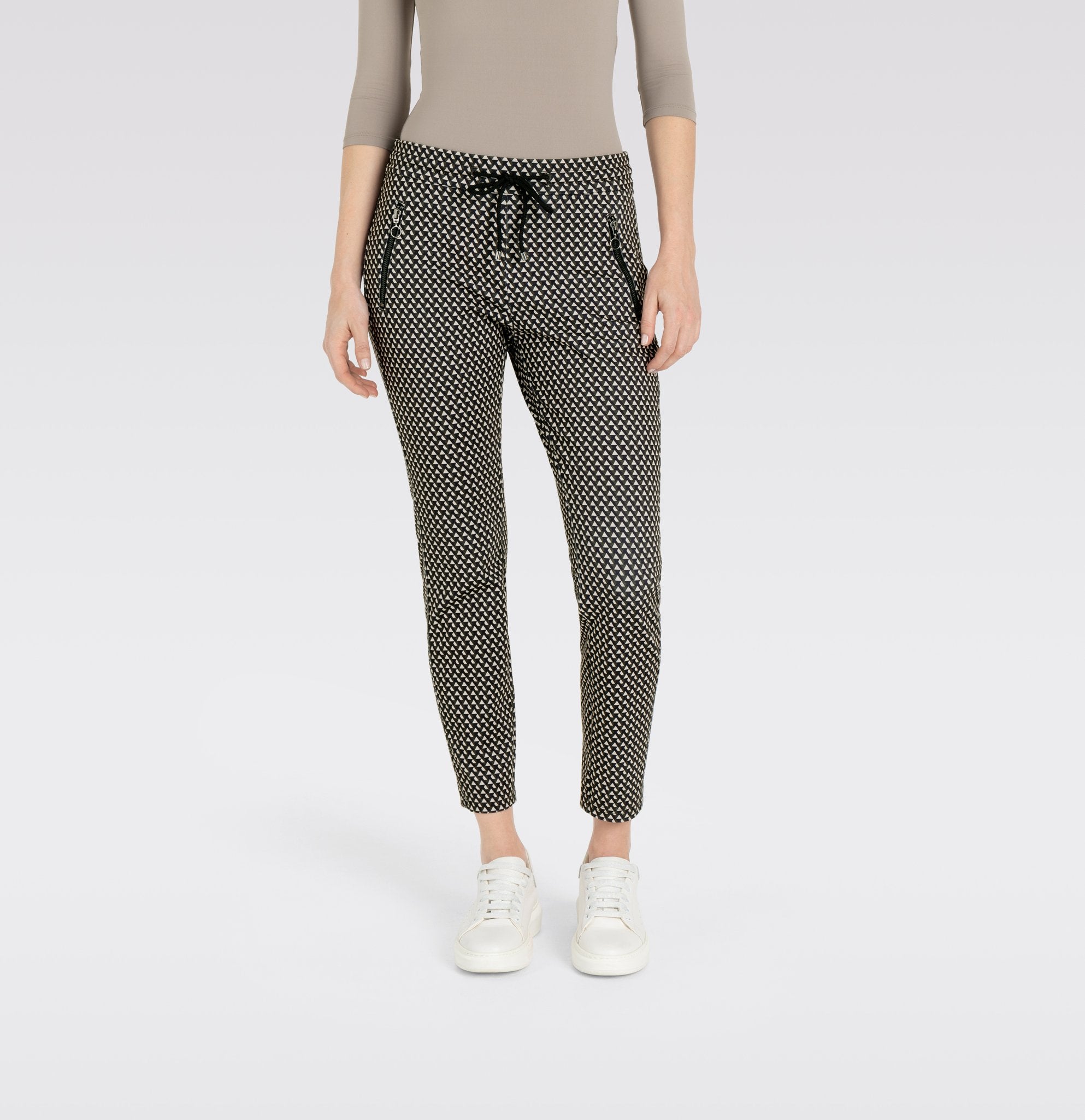 MAC Hosen Sand Stone Figured