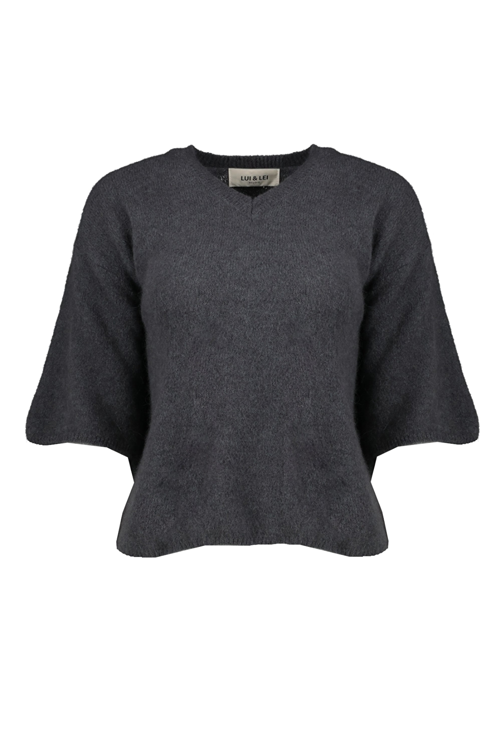 Goose Flash Strickpullover Anthrazit