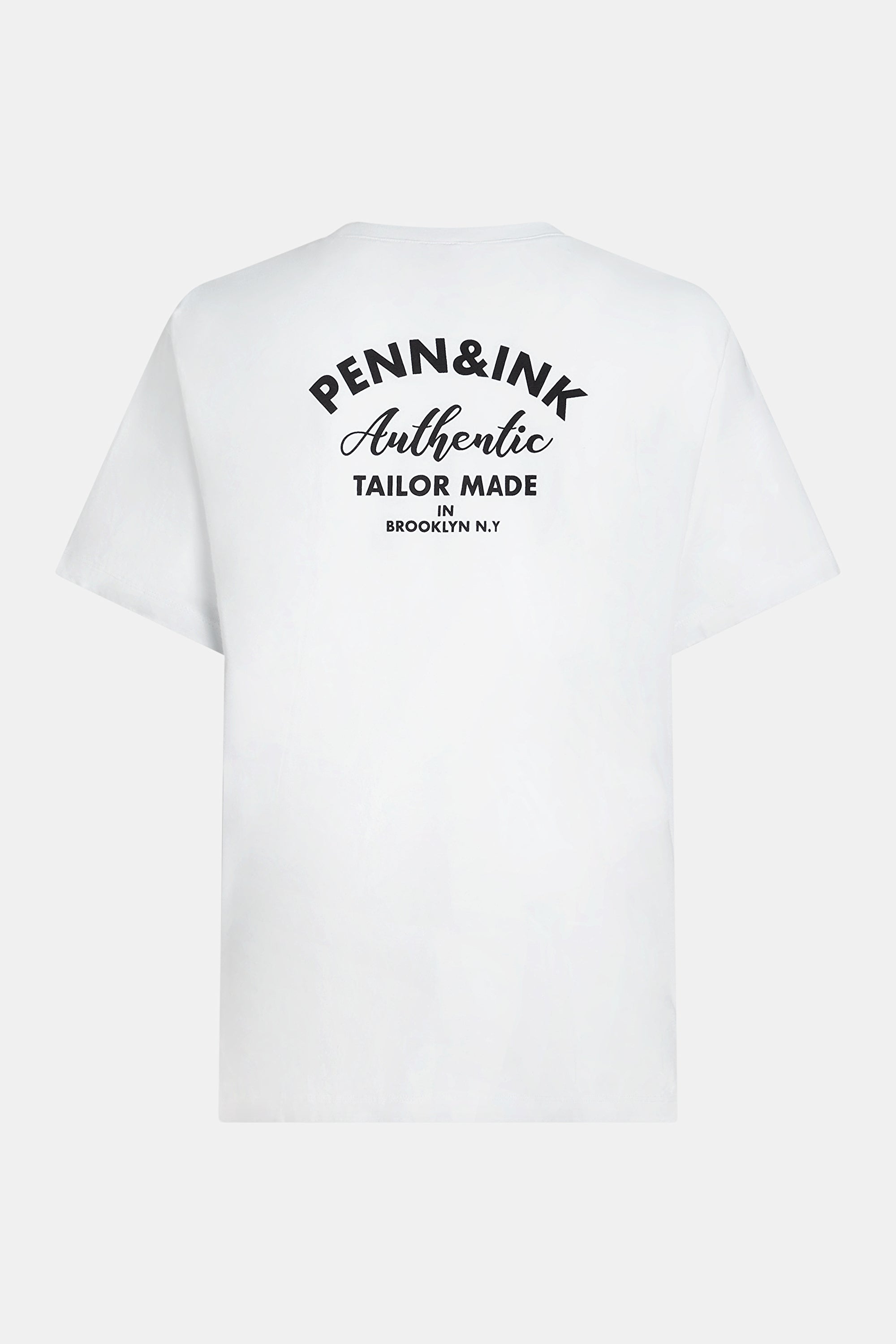 Penn & Ink T-Shirts White/Black