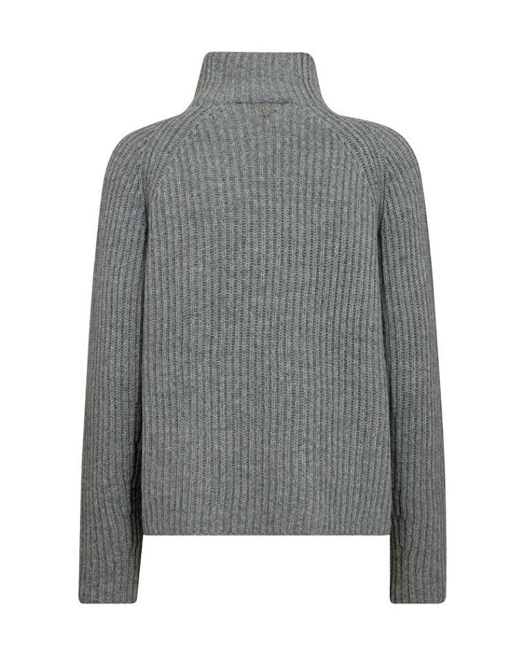 Mos Mosh Strickpullover Sharkskin