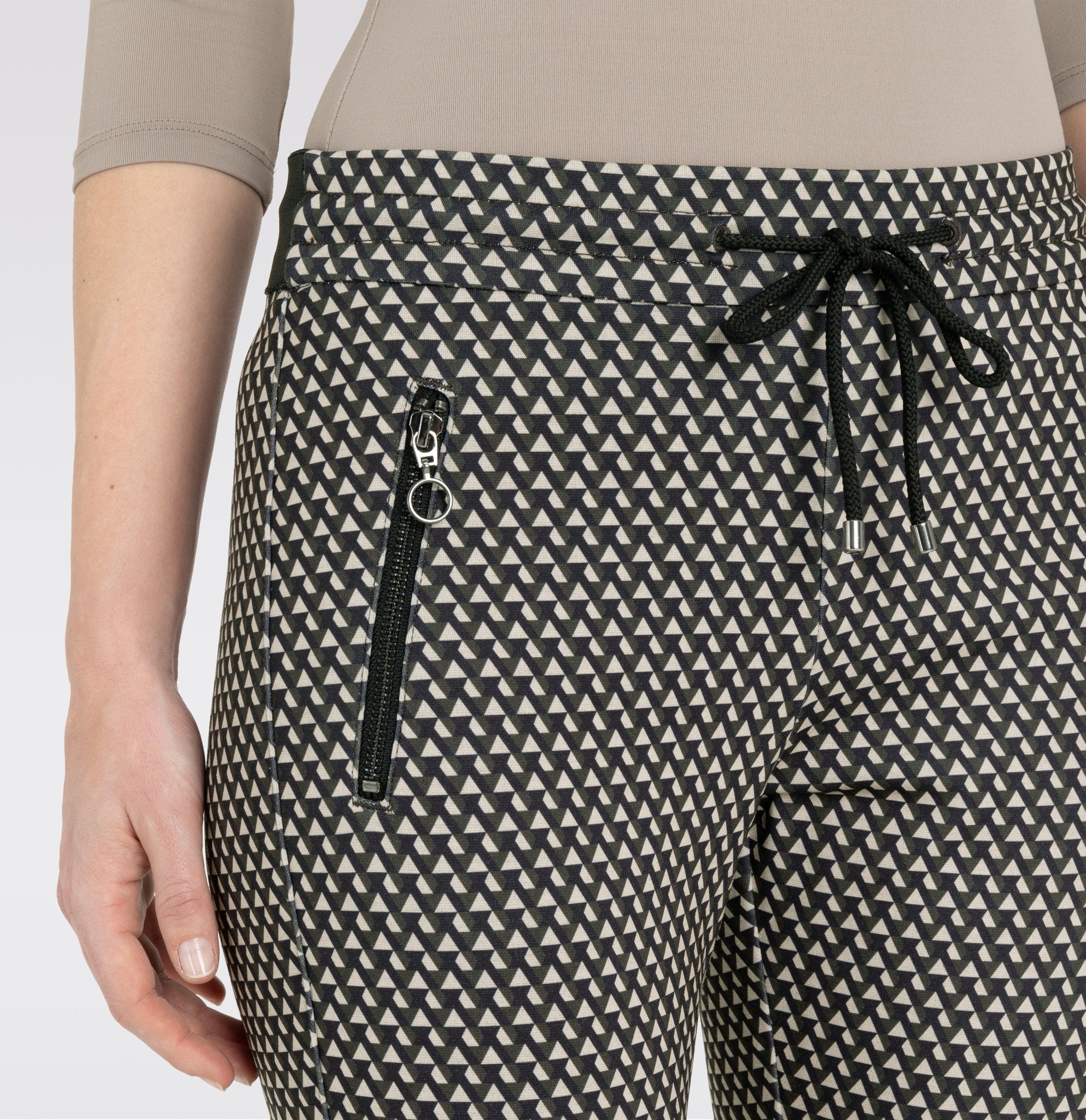MAC Hosen Sand Stone Figured