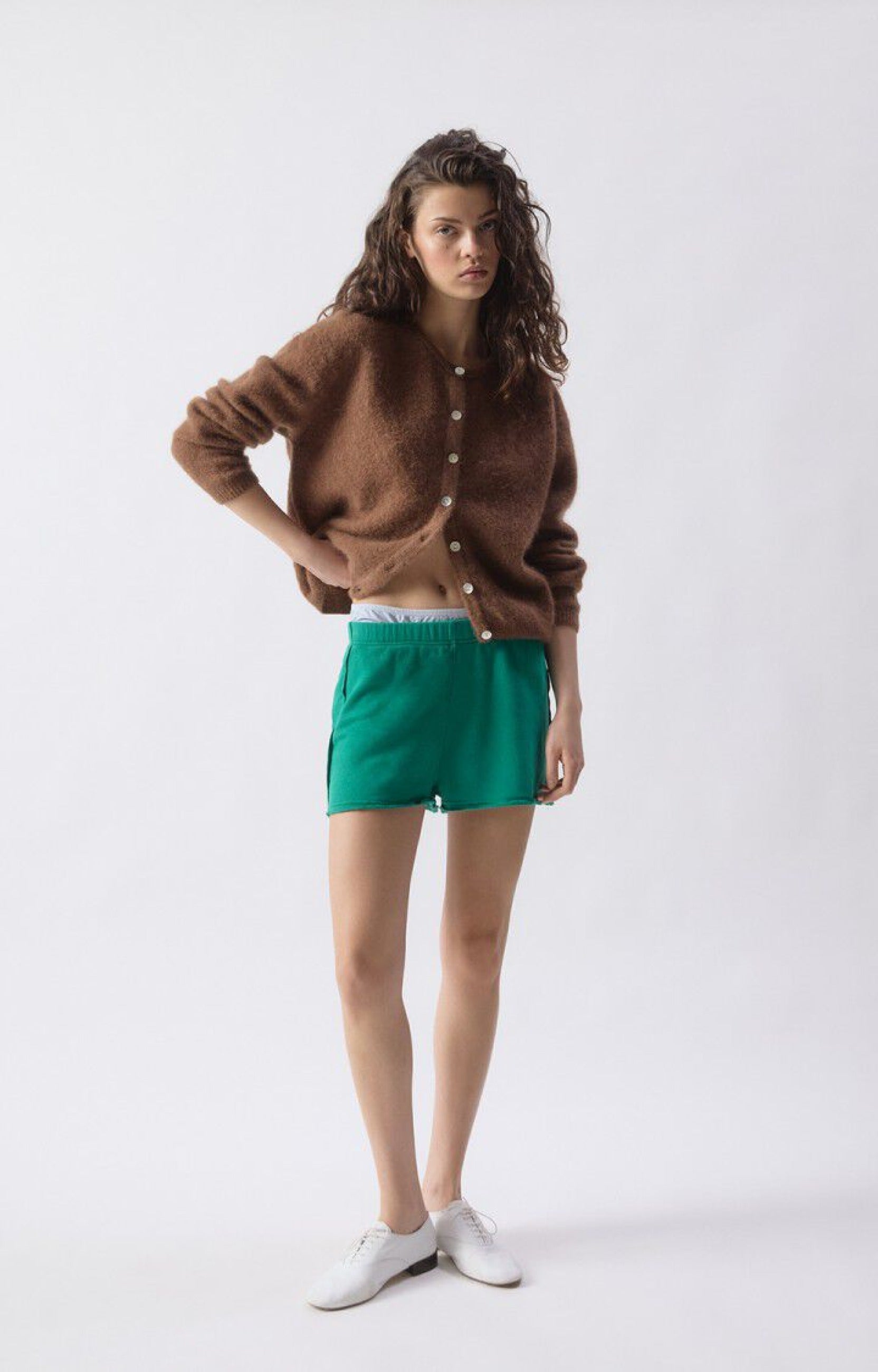 American Vintage Cardigans Chocolate Chine