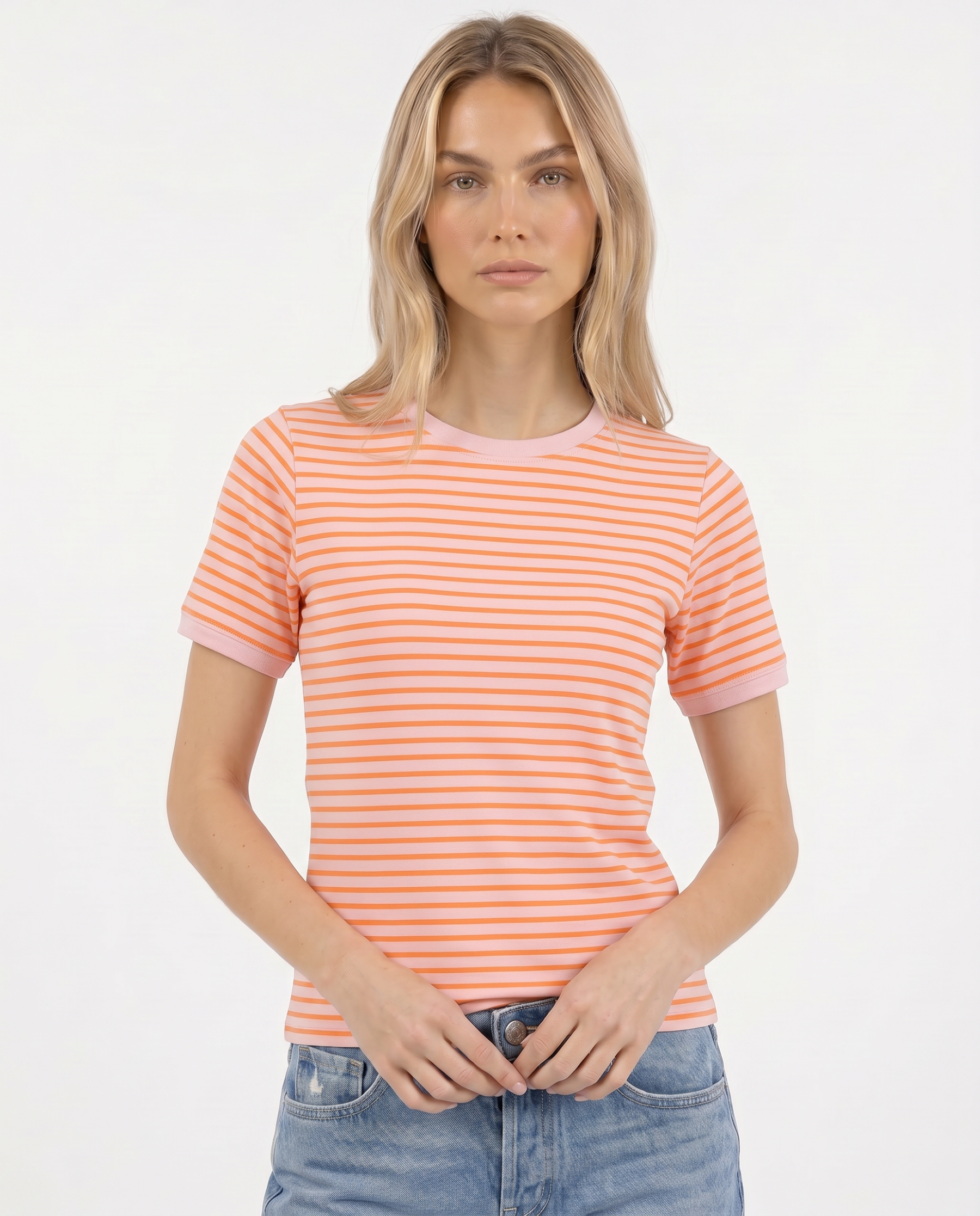 T-Shirt mit Streifen