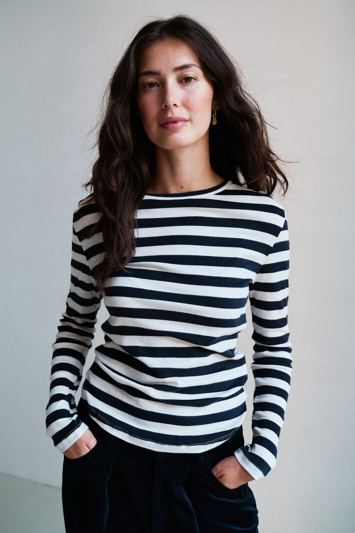 Longsleeve mit Streifen