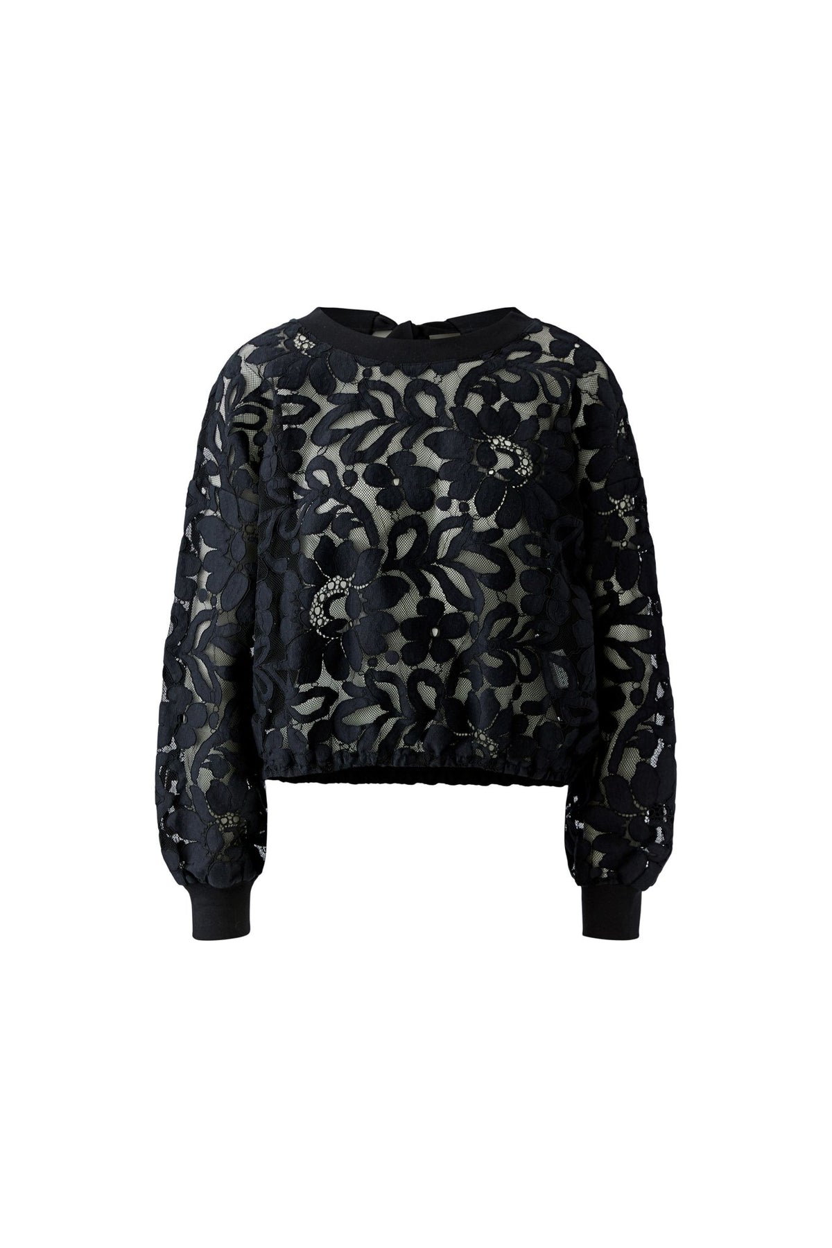 Sweatshirt mit Spitze