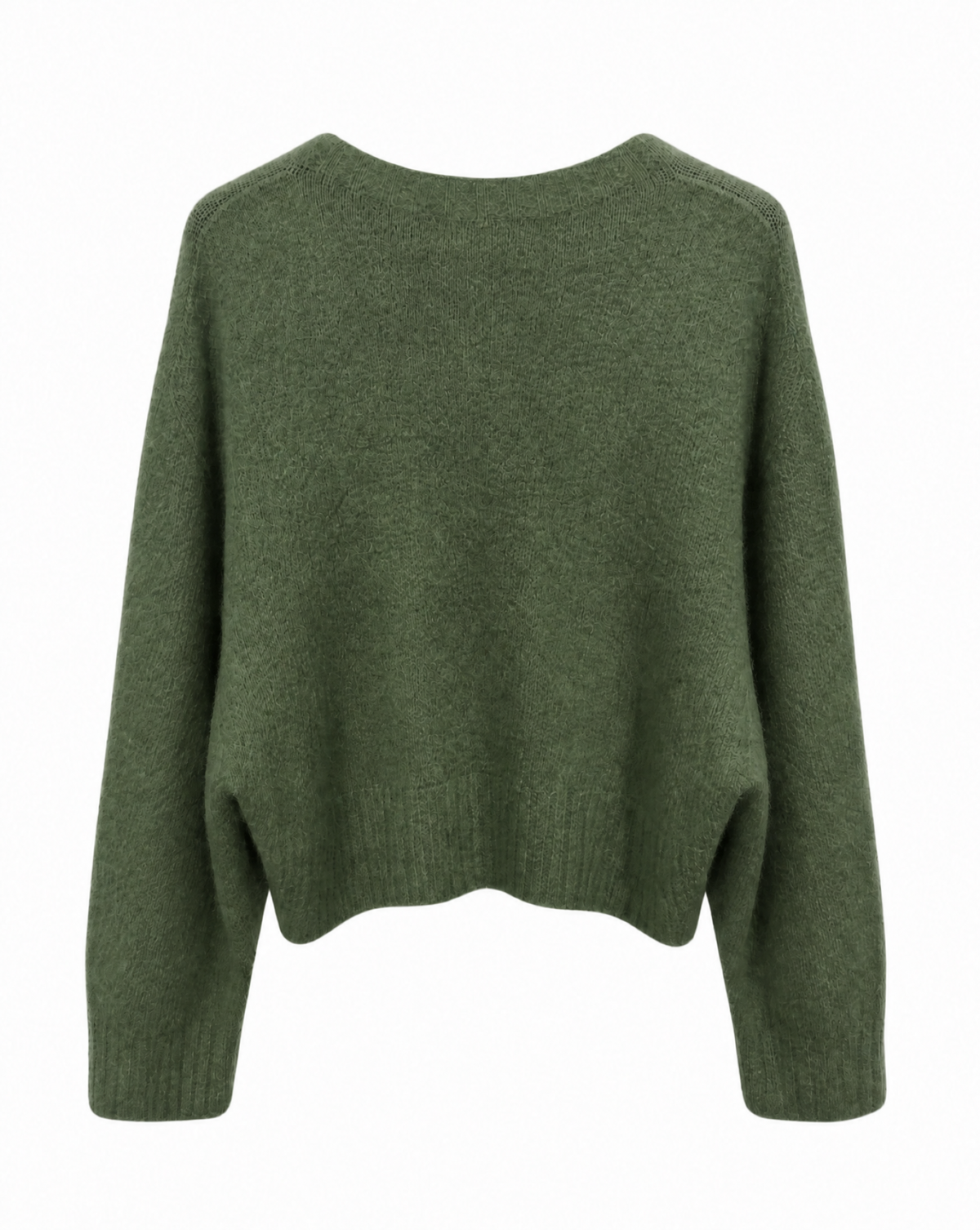 Strickpullover mit Rundhalsausschnitt